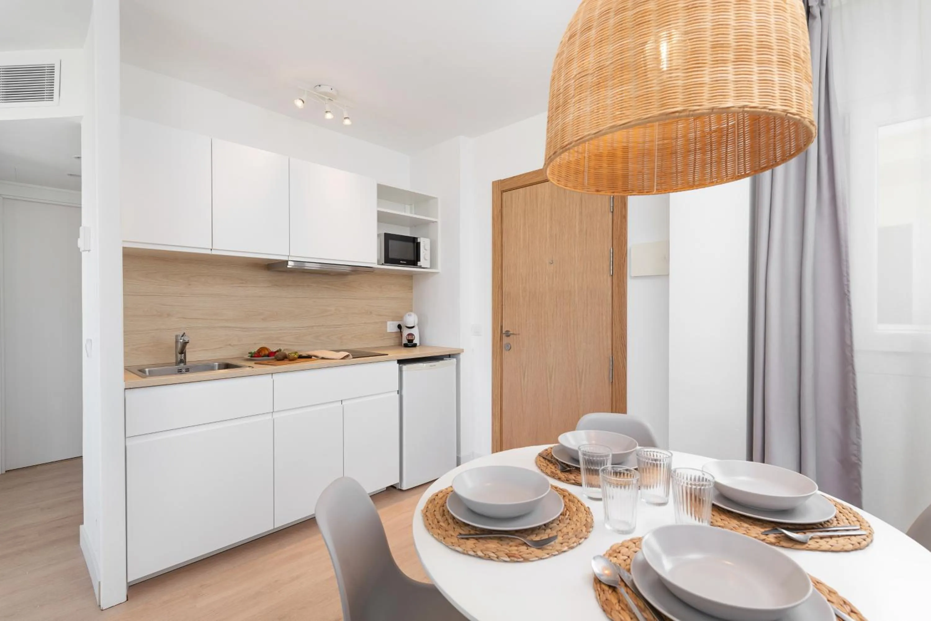 Coffee/tea facilities in Bauló Mar Apartments