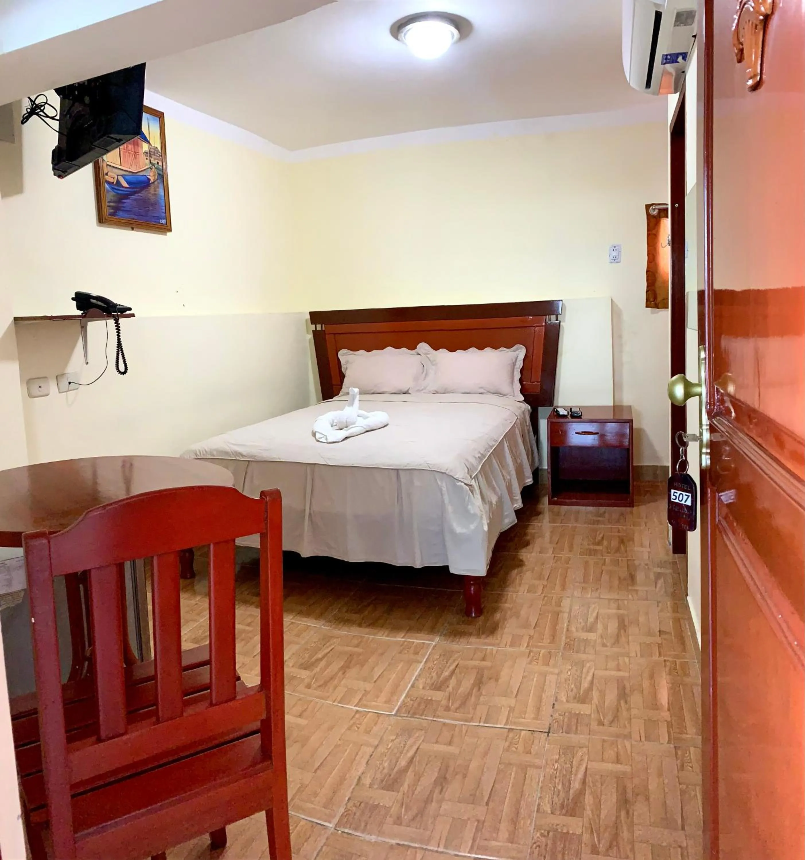 Bedroom, Bed in Hotel Ventura Isabel