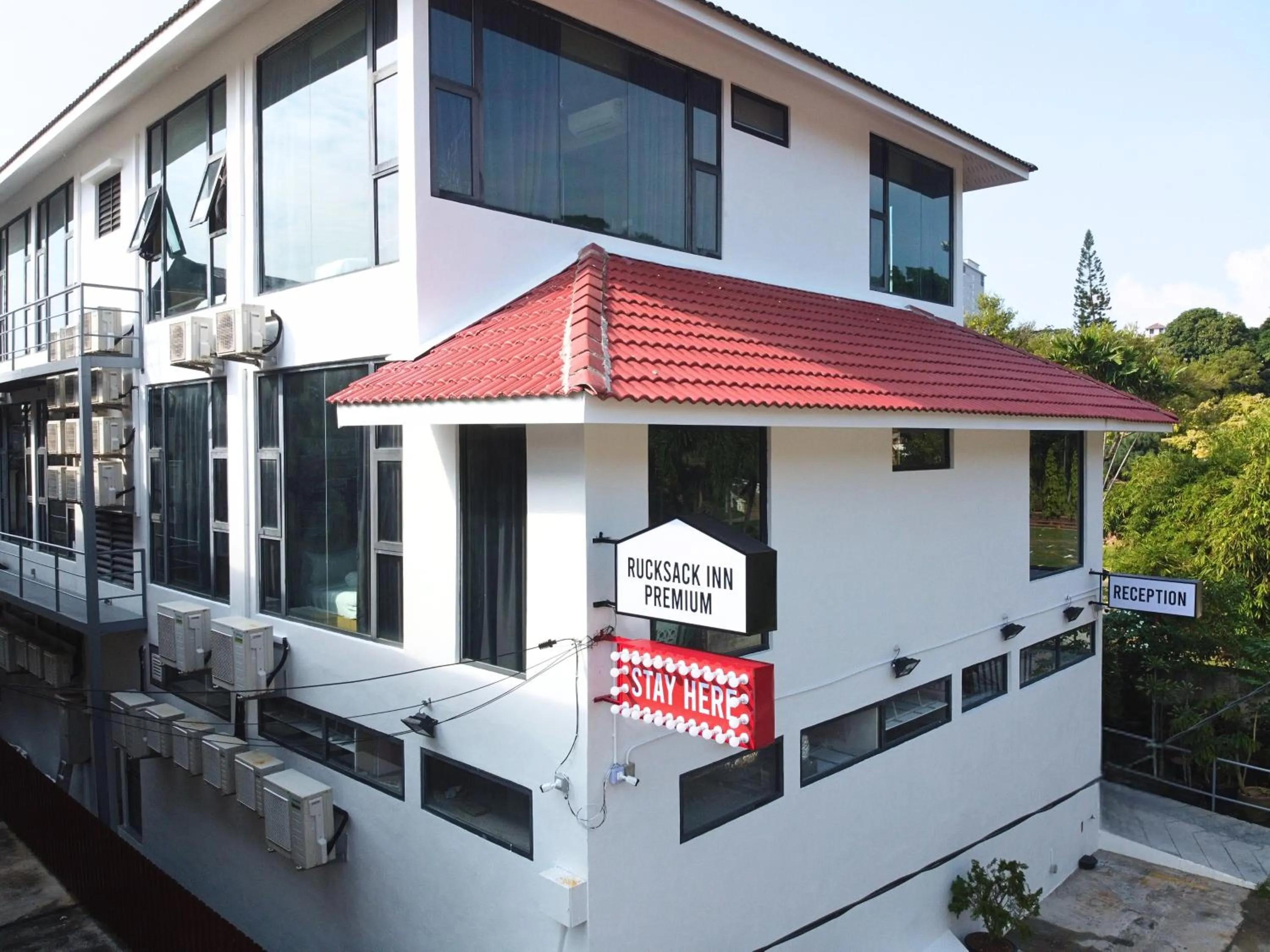 Property building in Rucksack Inn Premium Melaka