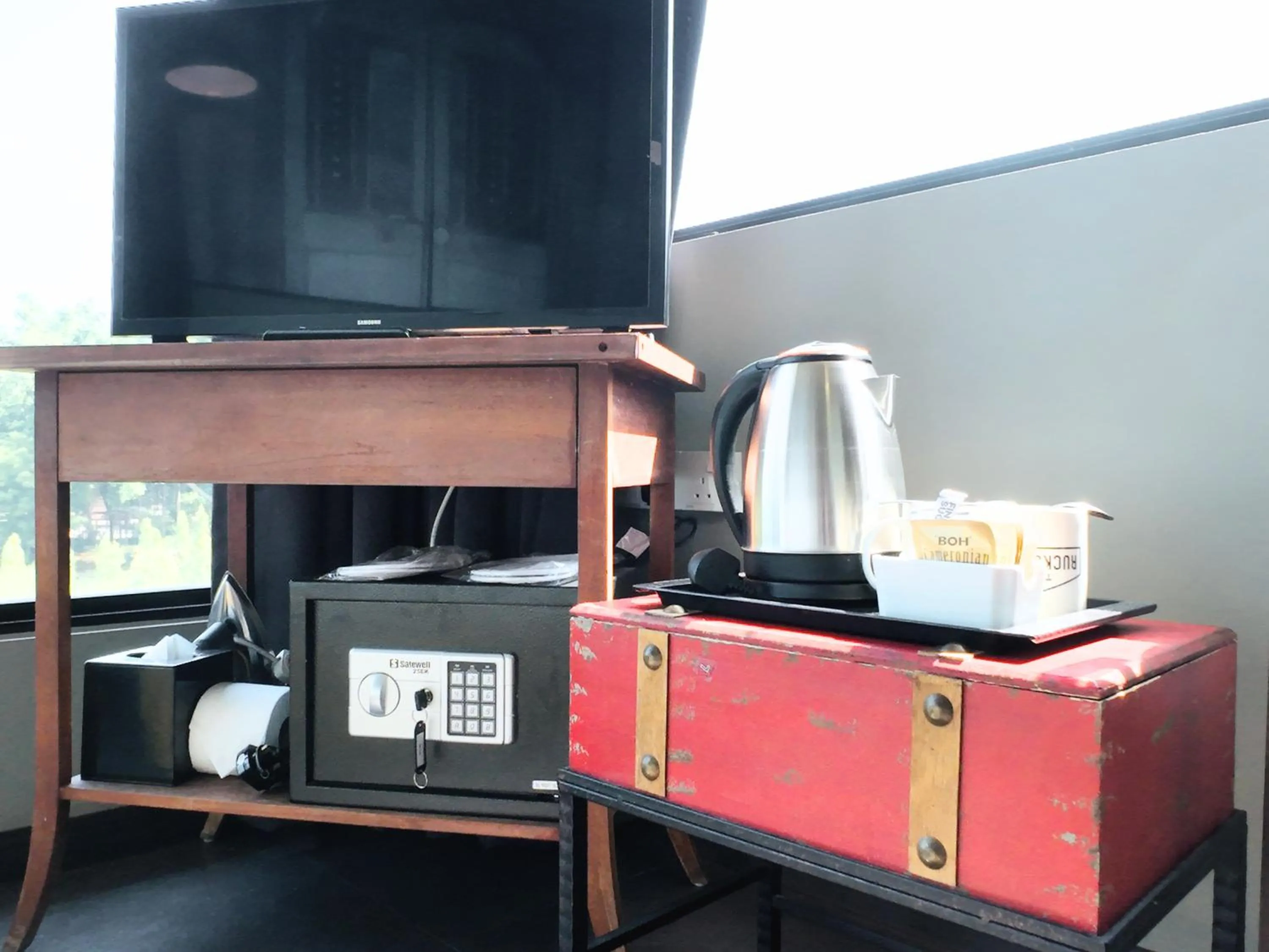 TV and multimedia in Rucksack Inn Premium Melaka