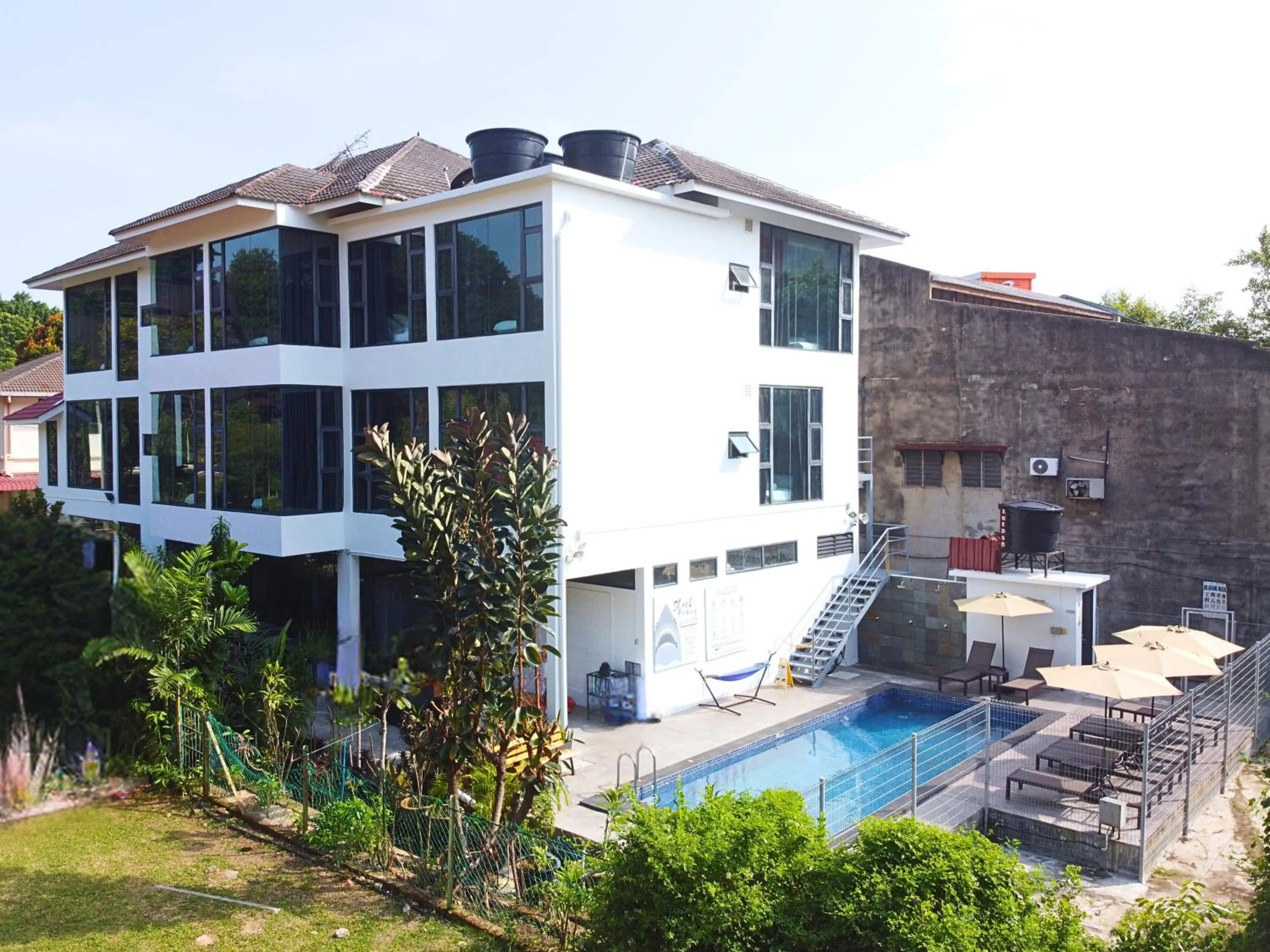 Property building in Rucksack Inn Premium Melaka