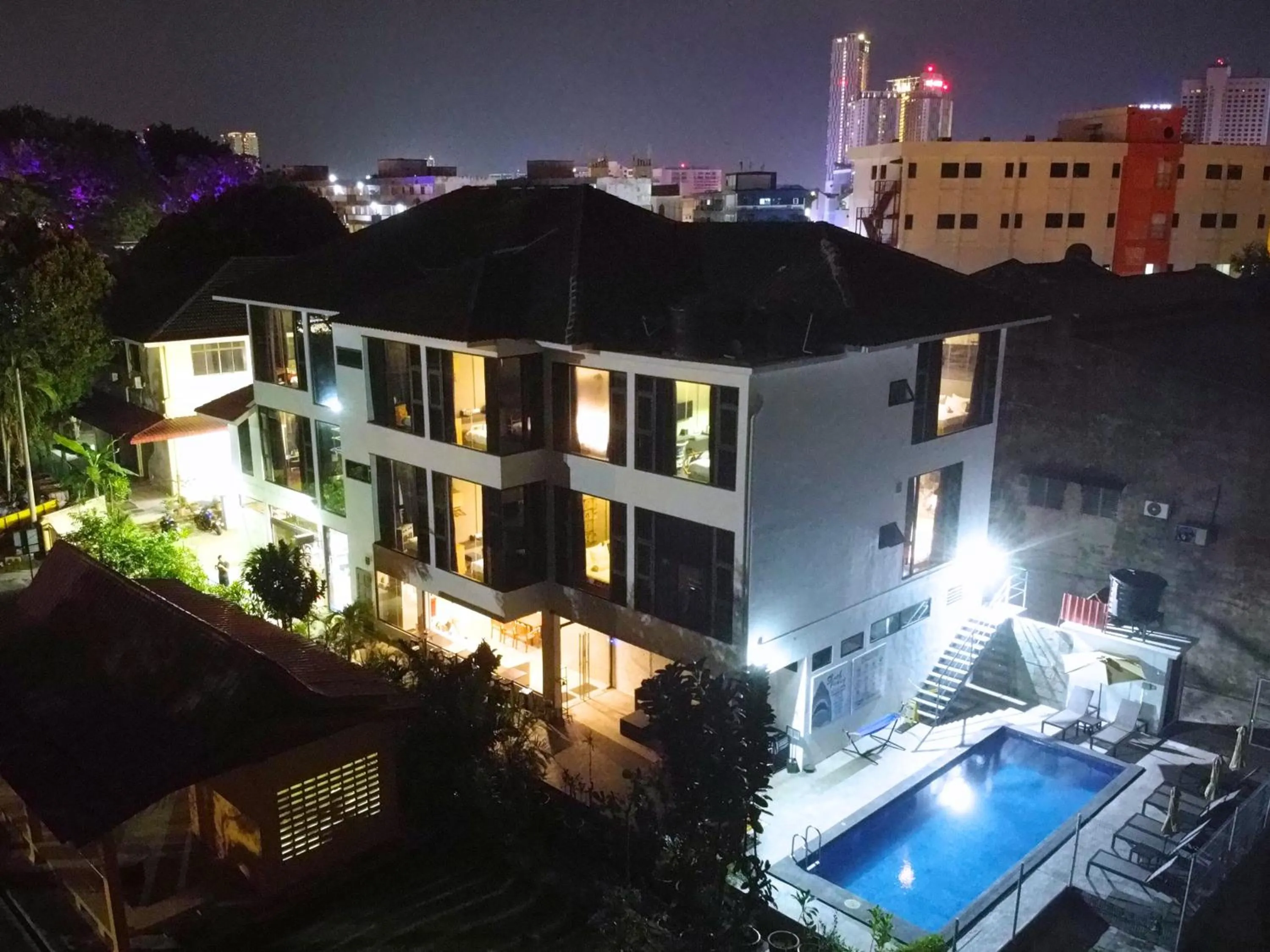 Property building in Rucksack Inn Premium Melaka