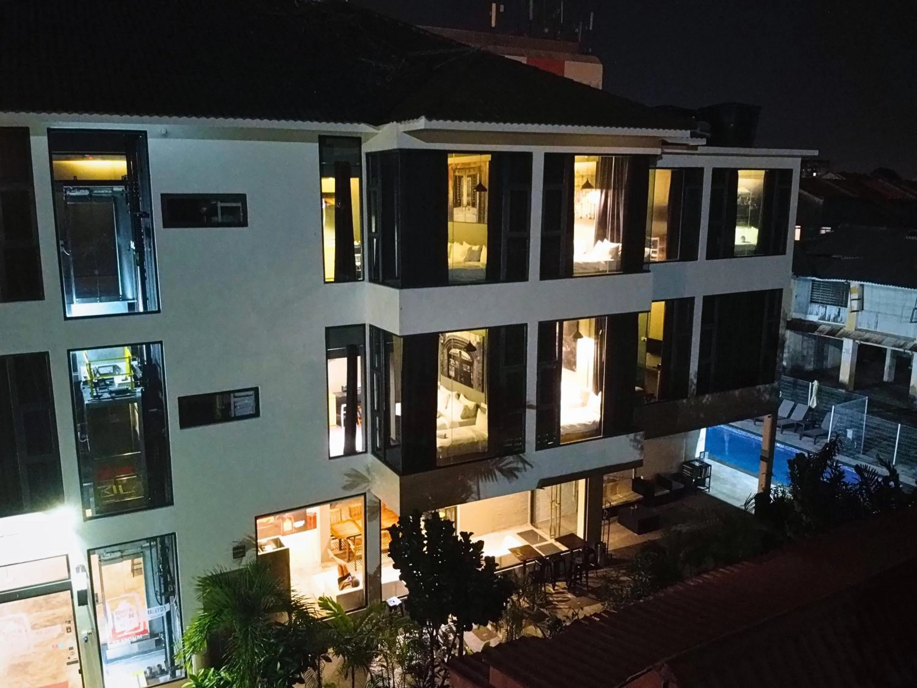 Property building in Rucksack Inn Premium Melaka