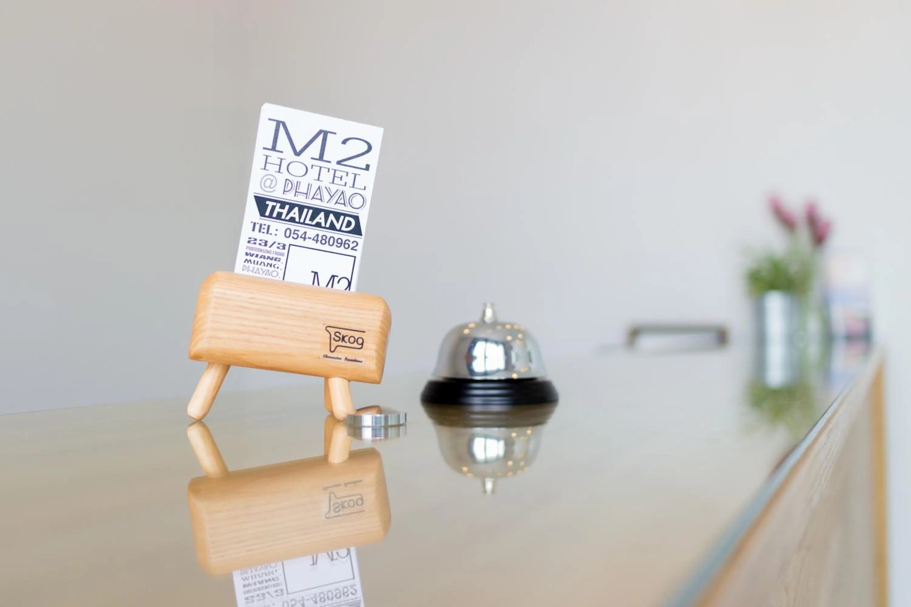 Decorative detail in M2 Hotel