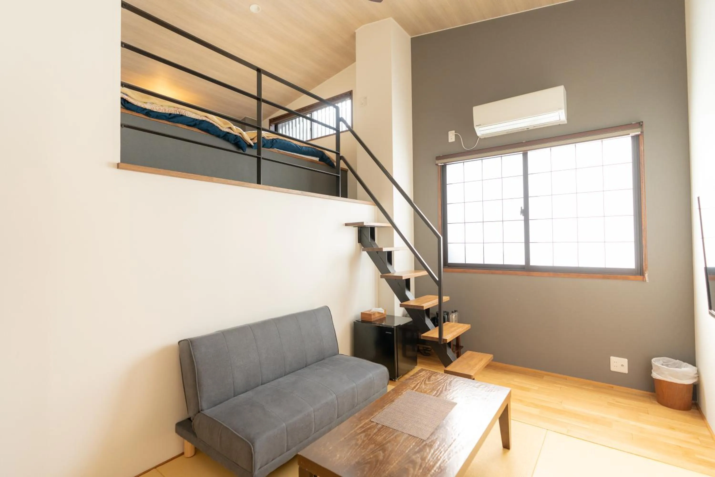 Living room in Nozawa Onsen Azegamikan