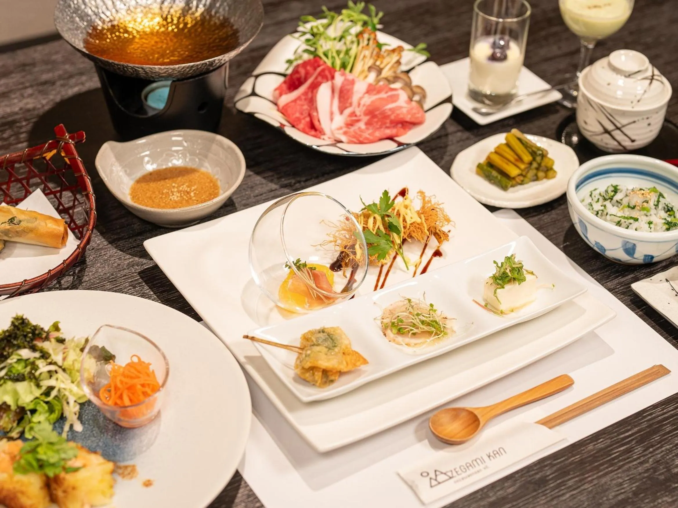 Food in Nozawa Onsen Azegamikan