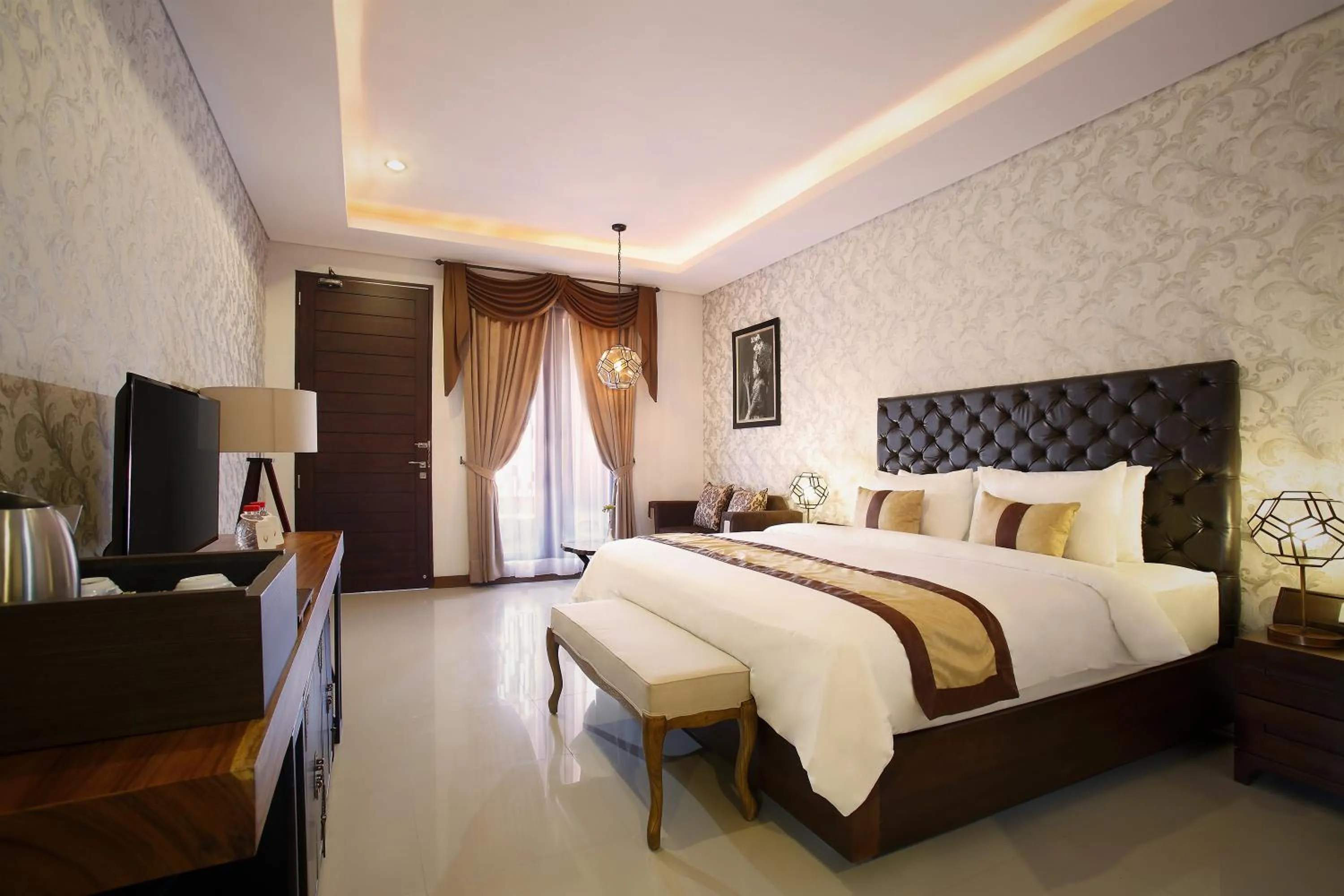 Bedroom, Bed in The Visala Boutique Suites Seminyak