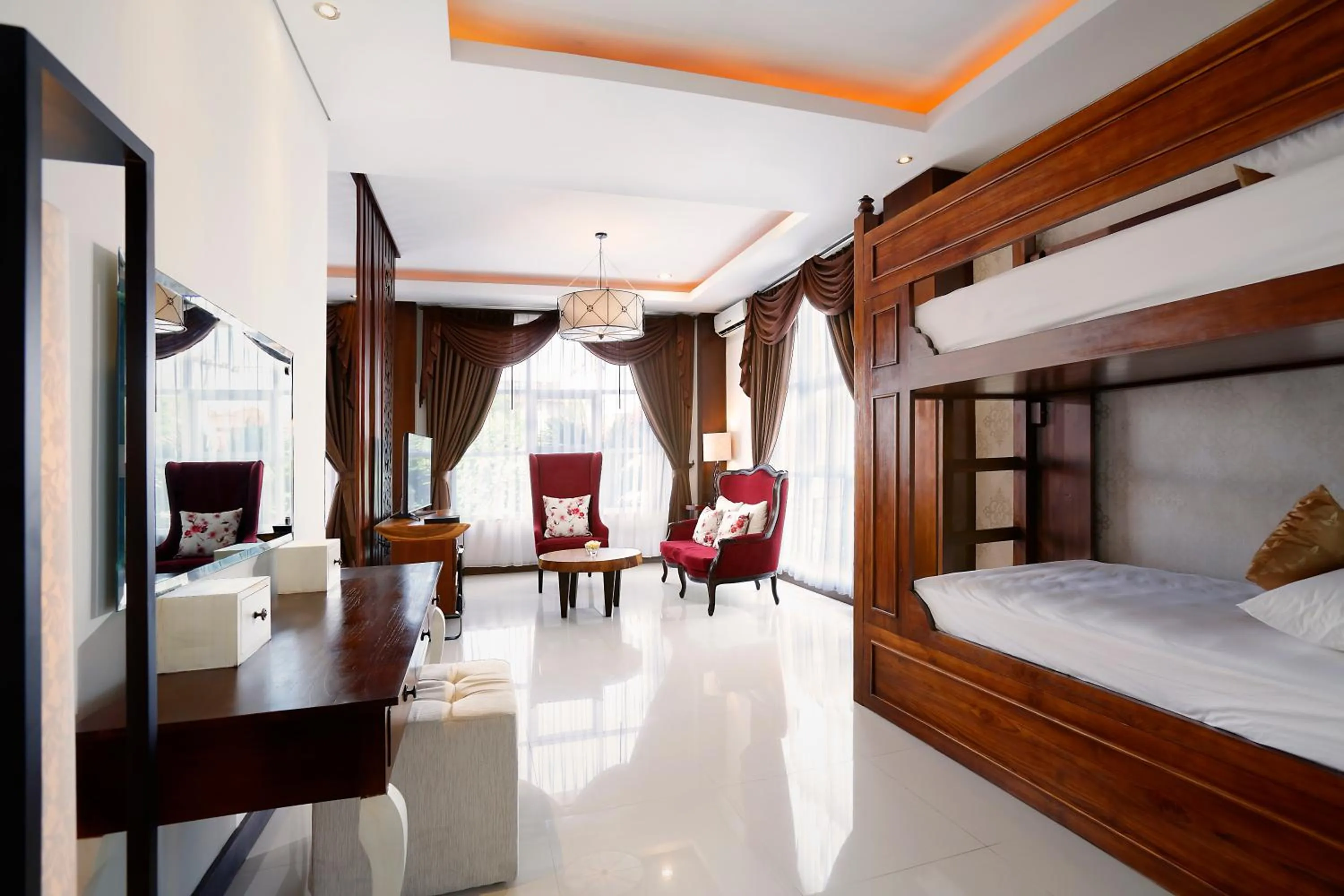 bunk bed, Bed in The Visala Boutique Suites Seminyak