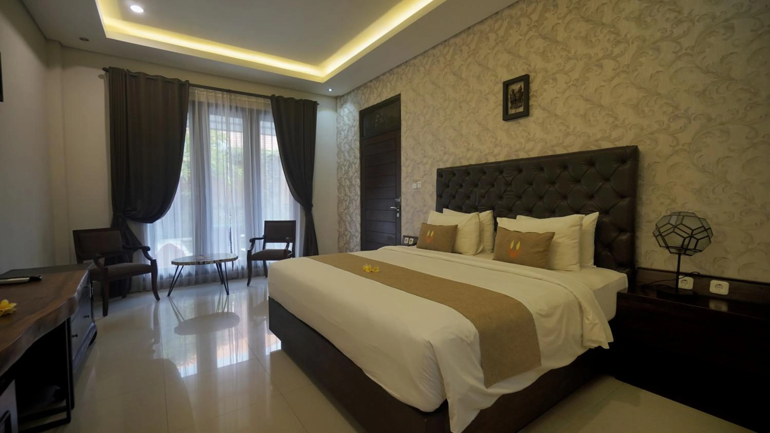 Bedroom, Bed in The Visala Boutique Suites Seminyak