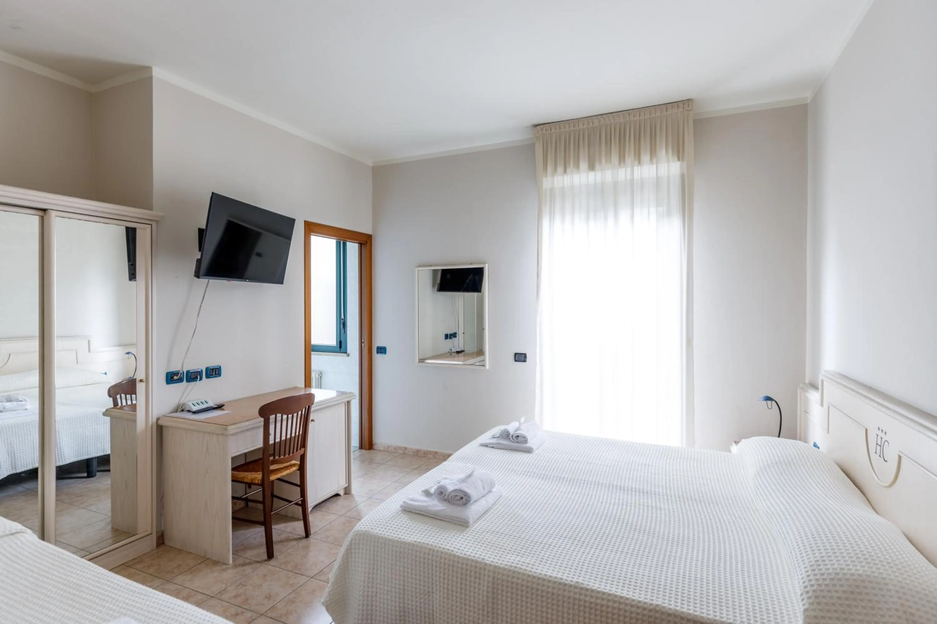 Bed in Hotel Classicano