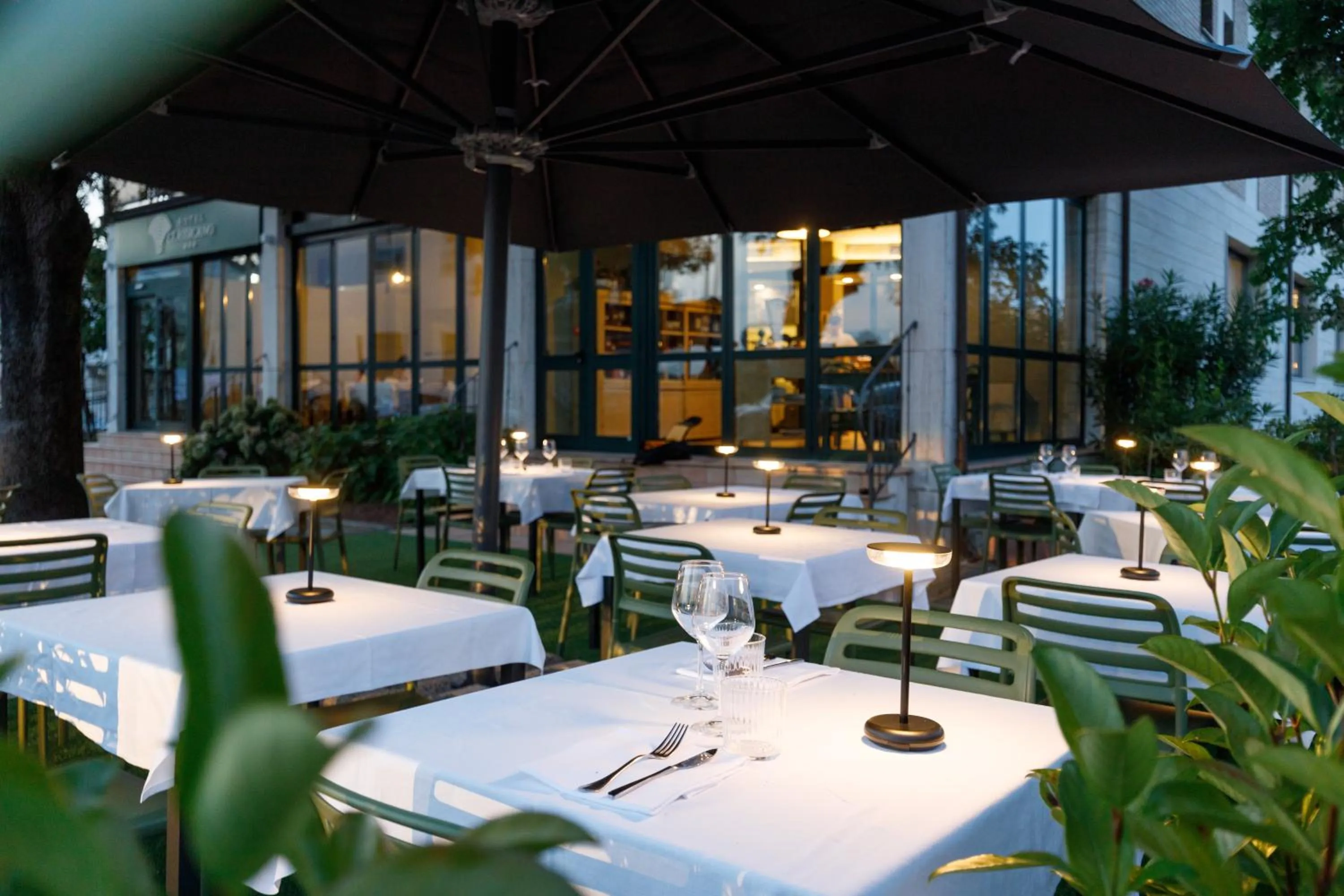 Patio in Hotel Classicano