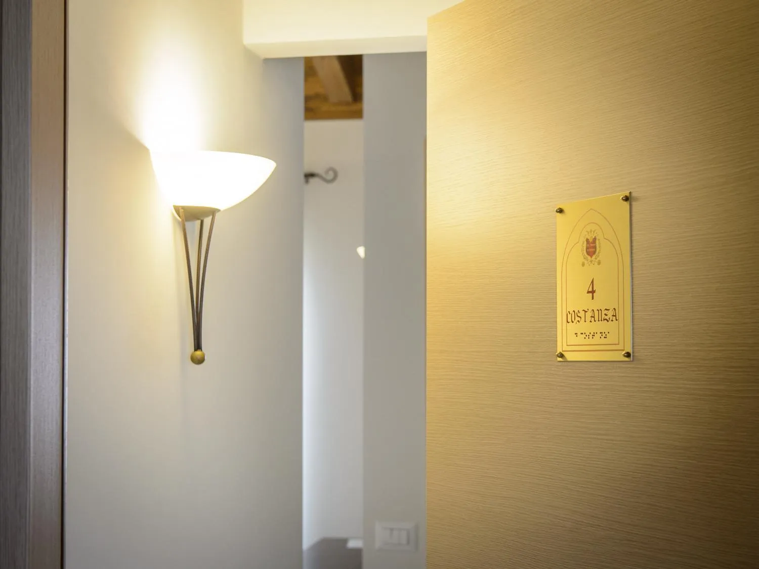 Decorative detail in La Dimora di Federico