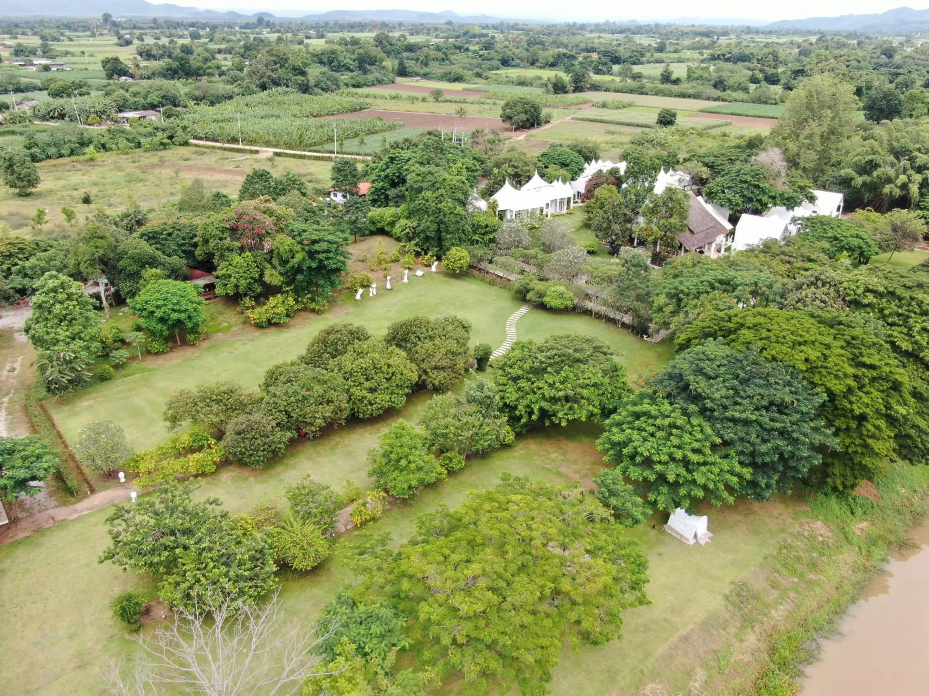 Natural landscape in River Kwai Kiri Resort