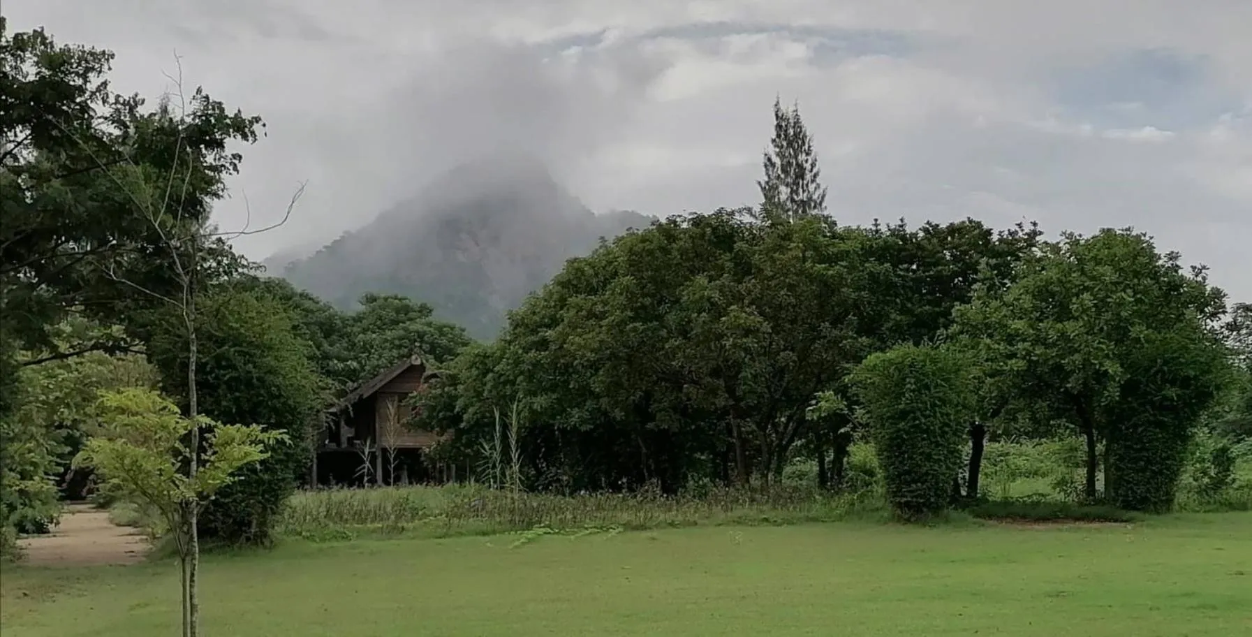 Natural landscape in River Kwai Kiri Resort