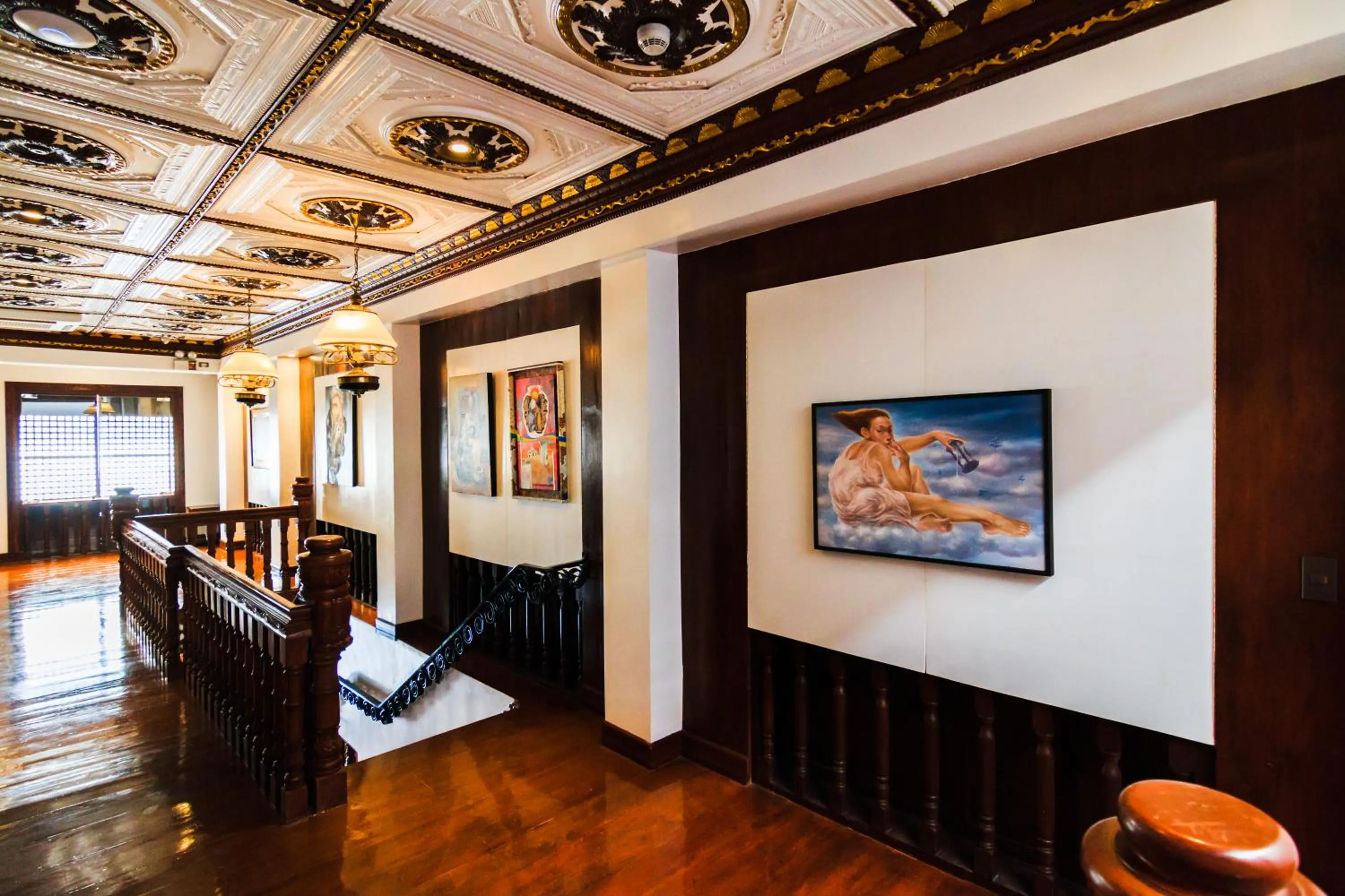 Decorative detail in Hotel Luna Annex