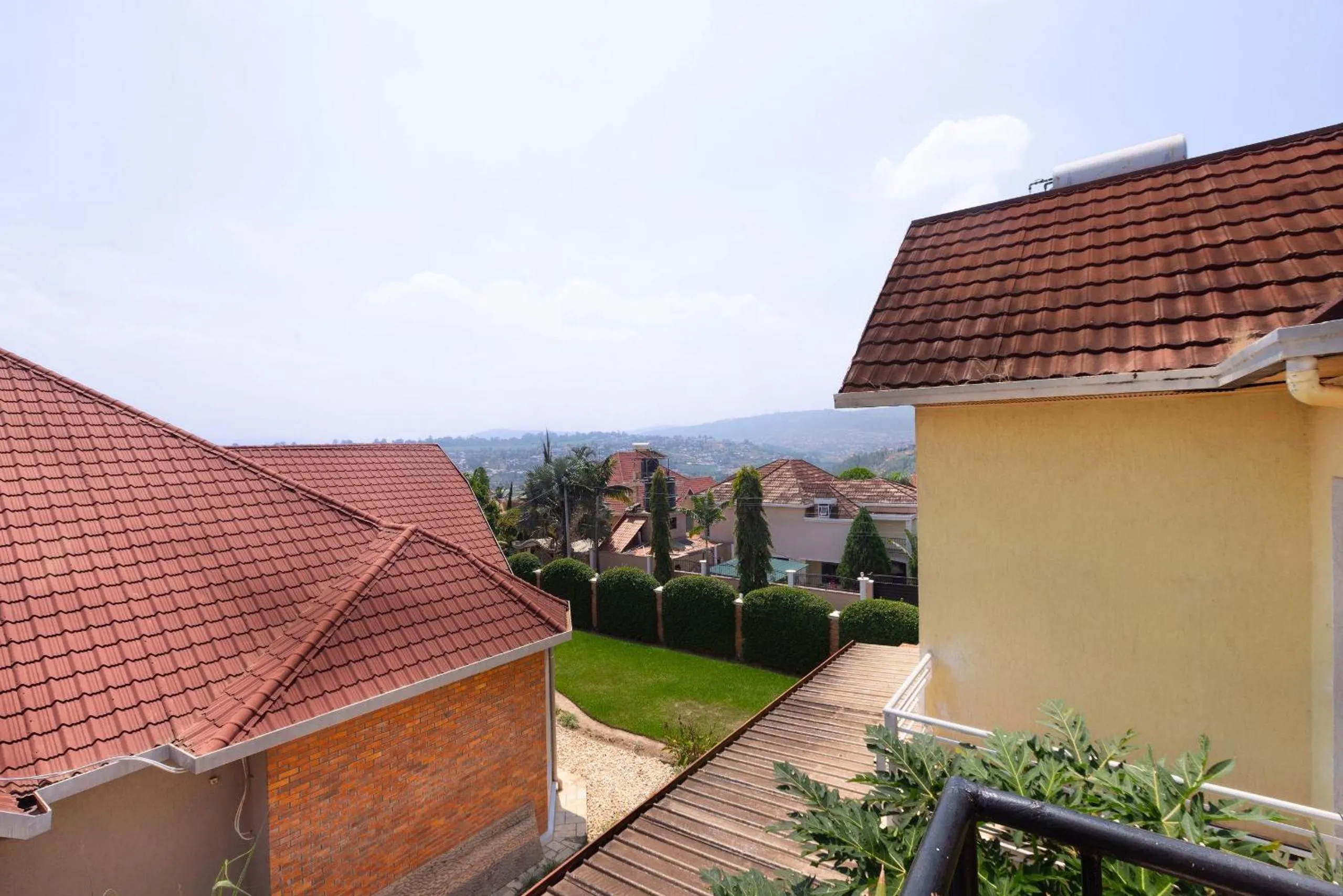 View (from property/room) in kigali Pillar House inn