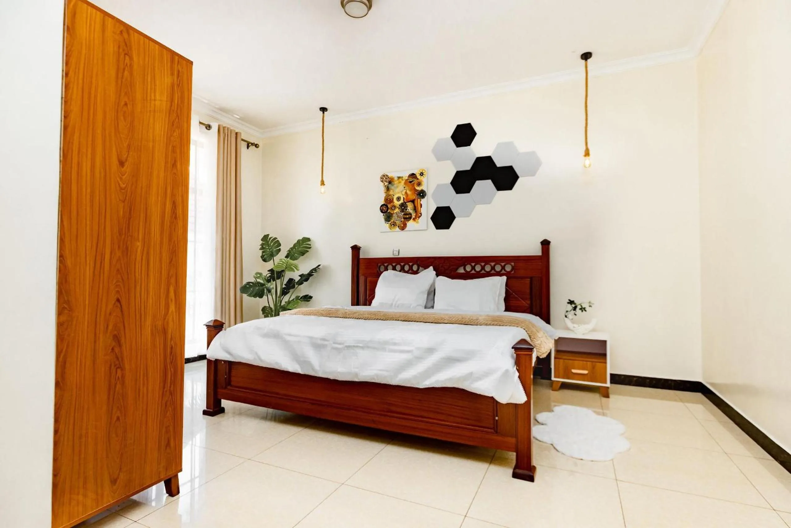 Bedroom, Bed in kigali Pillar House inn