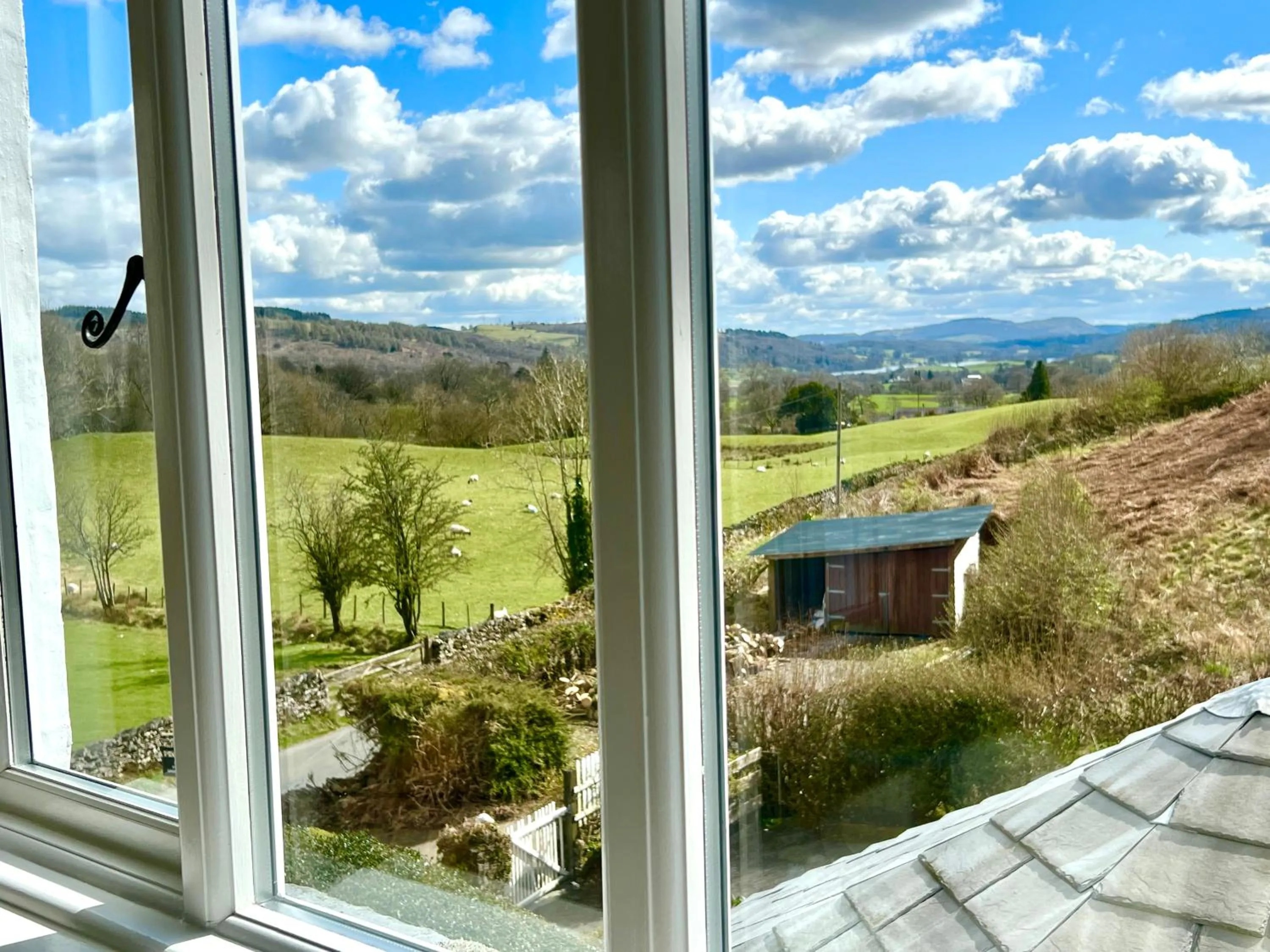 Mountain view in High Grassings Country House