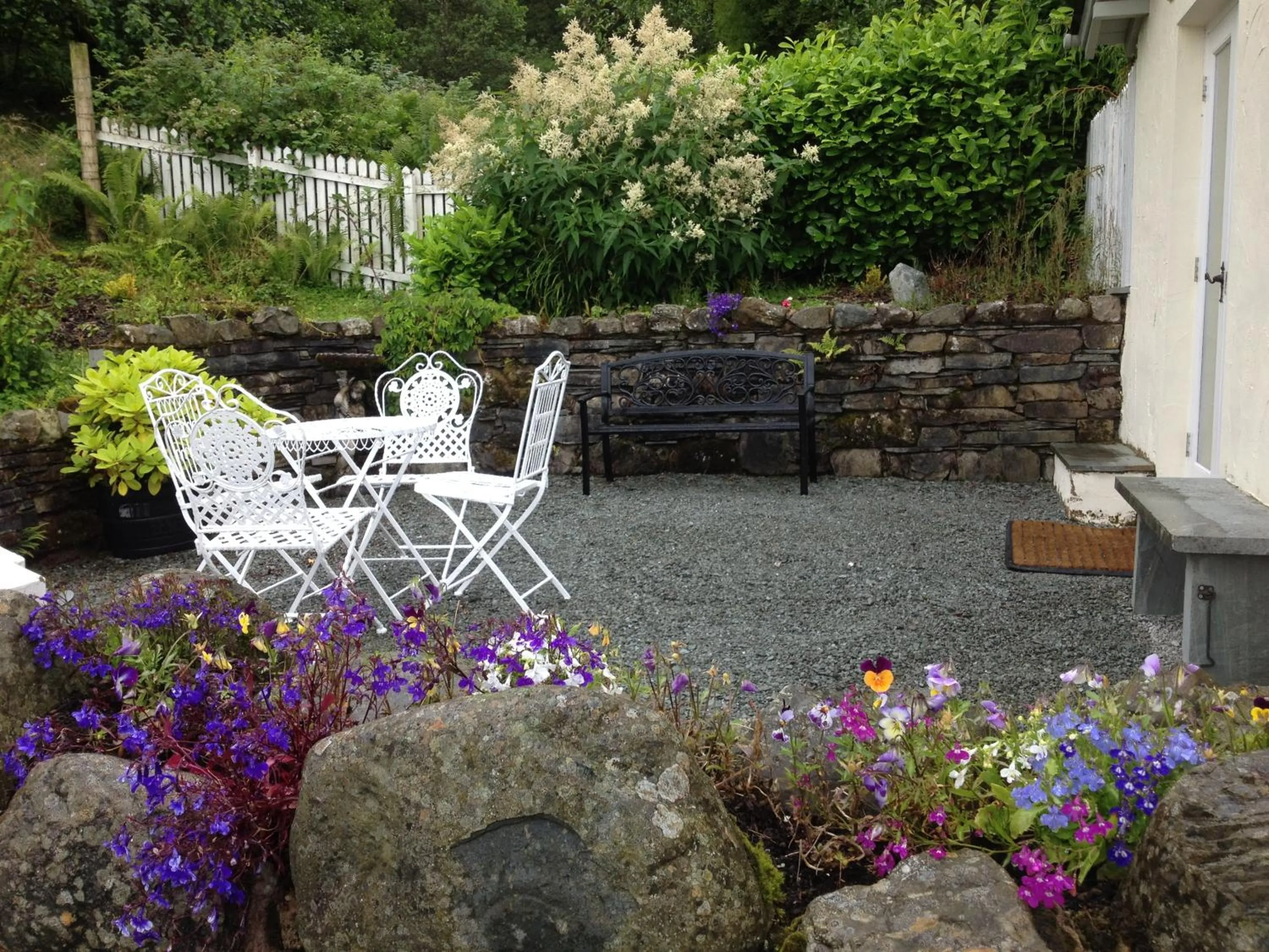 Balcony/Terrace in High Grassings Country House