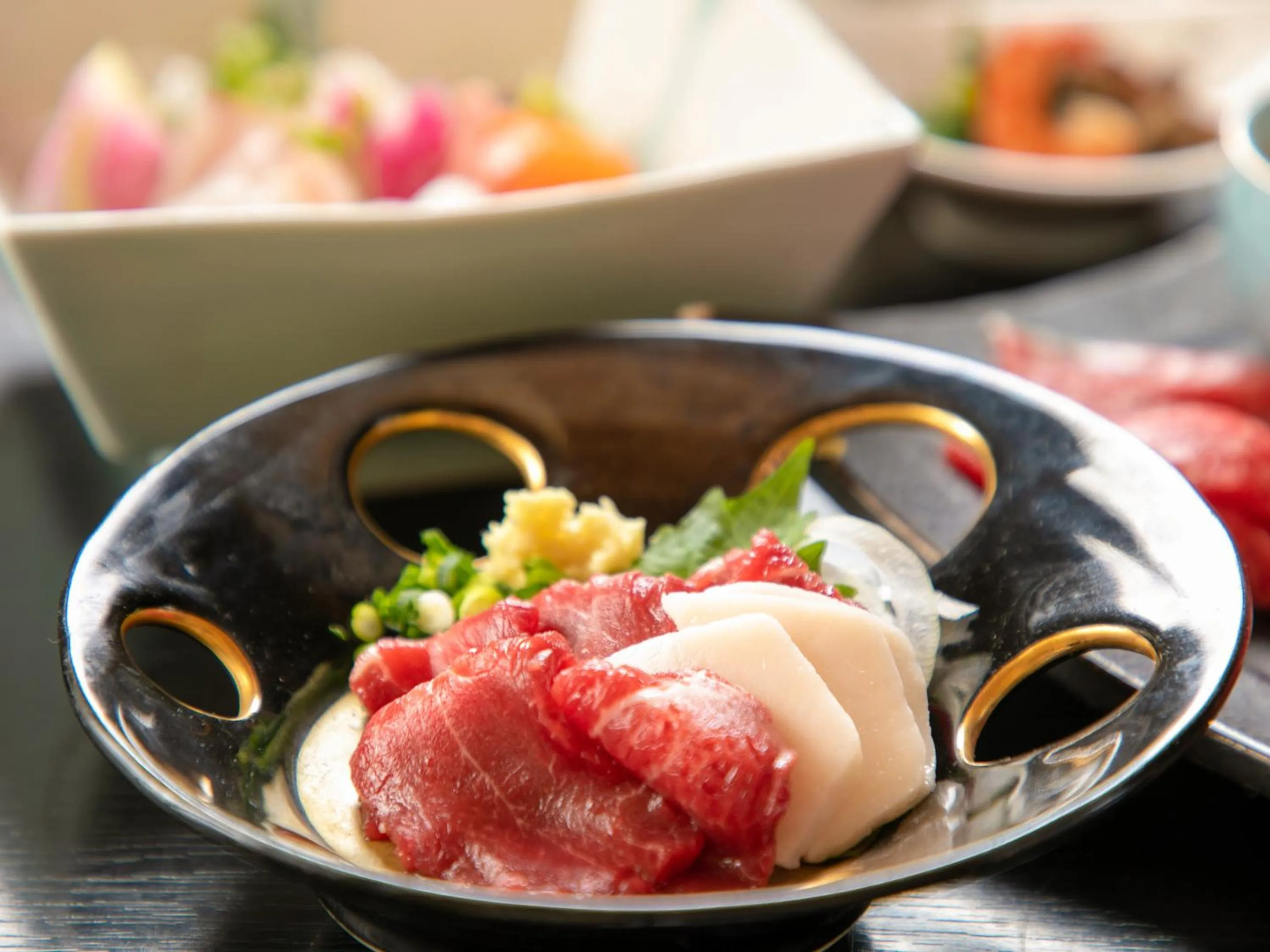 Dinner in AsoTsuruya