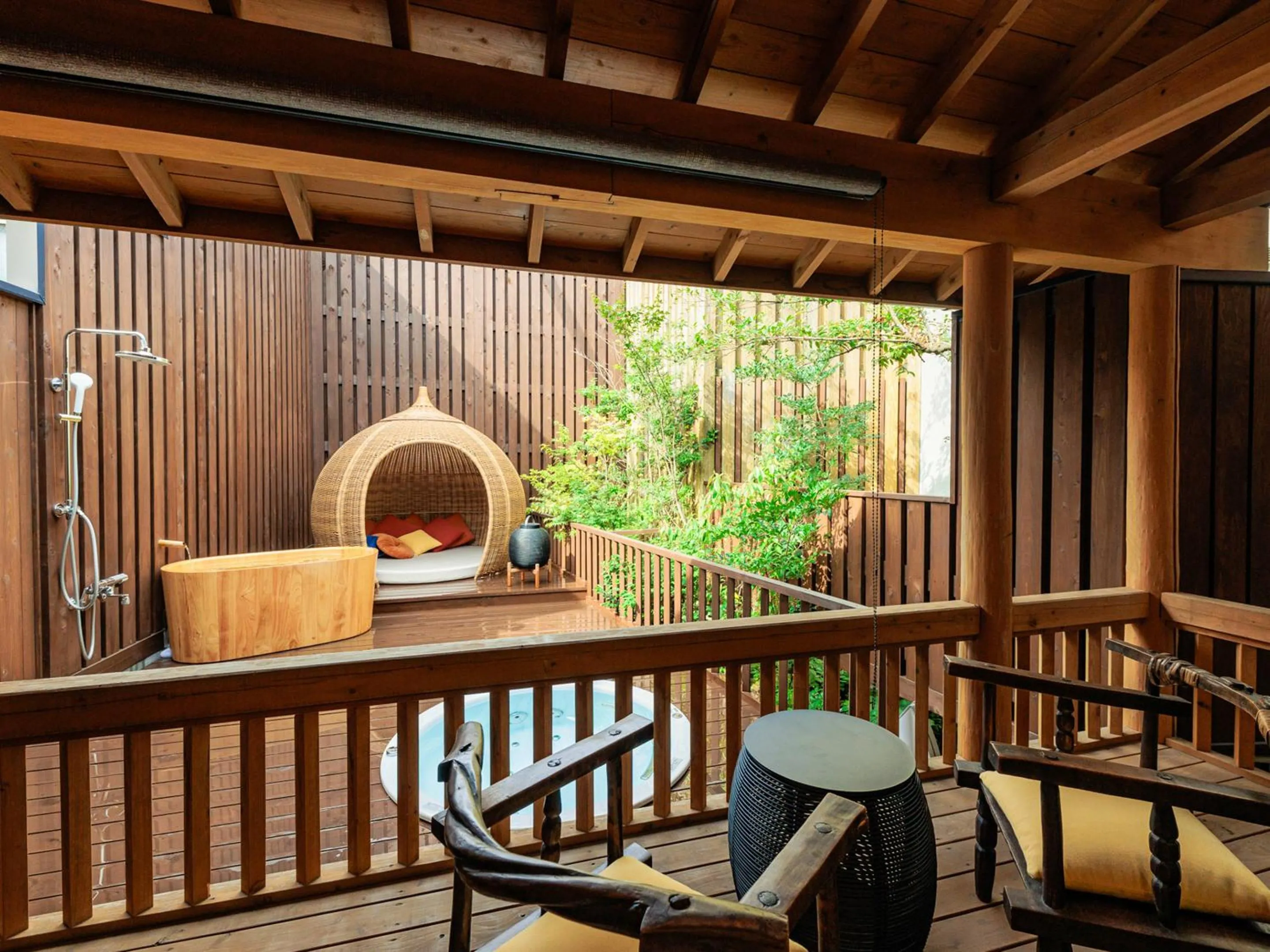 Balcony/Terrace in AsoTsuruya