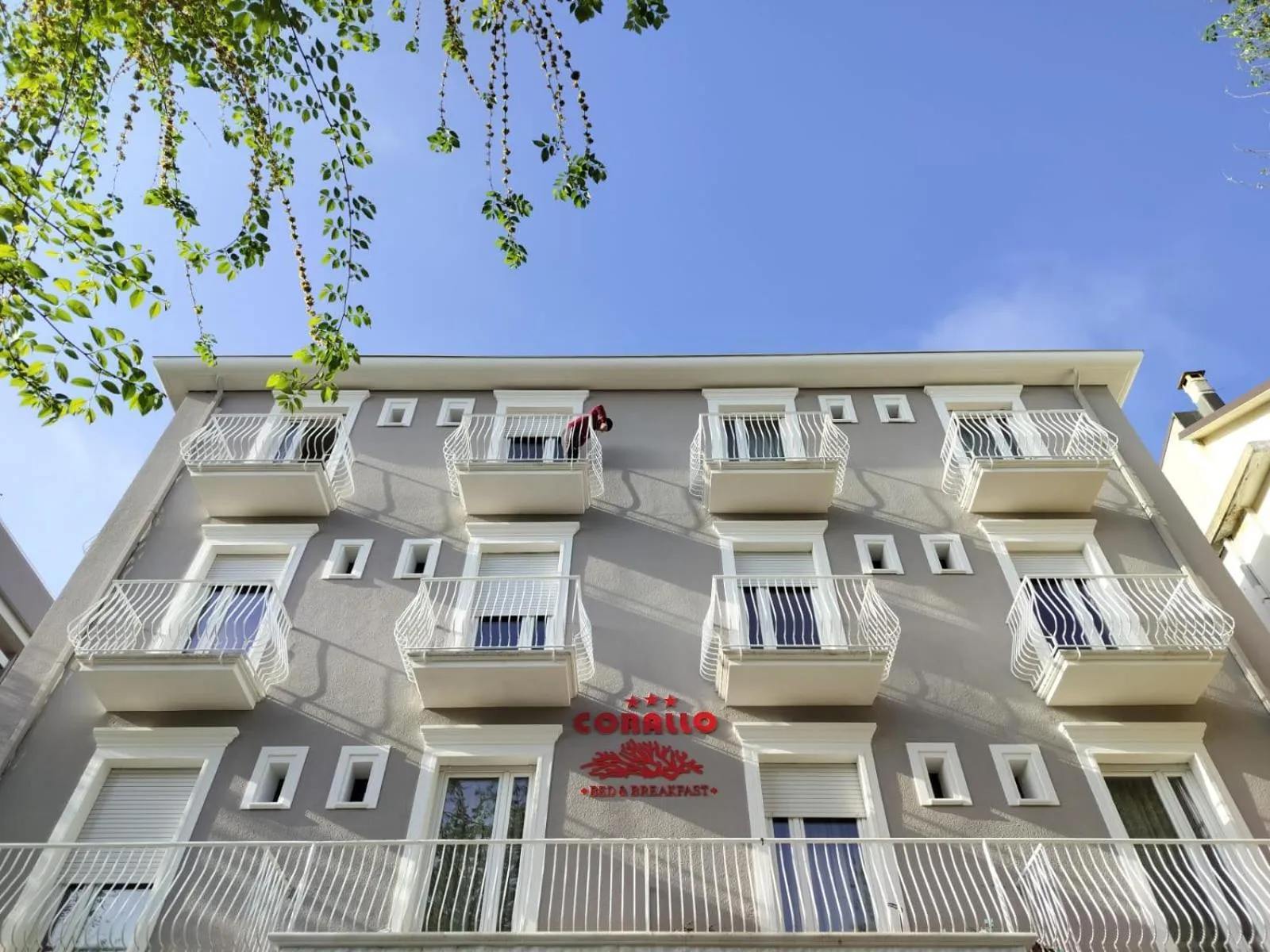Property building in Hotel Corallo Garnì