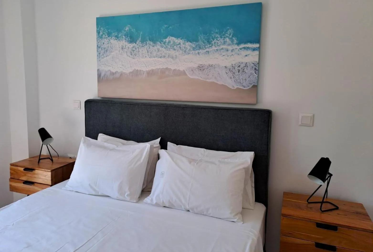 Bed in Ilianthos Apartments & Rooms