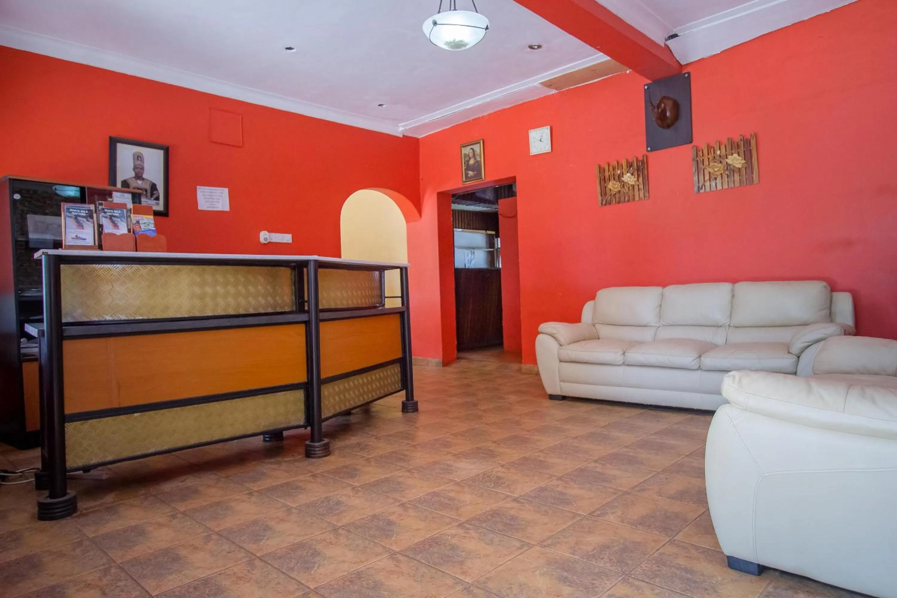 Lobby or reception in Jinja Safari Hotel