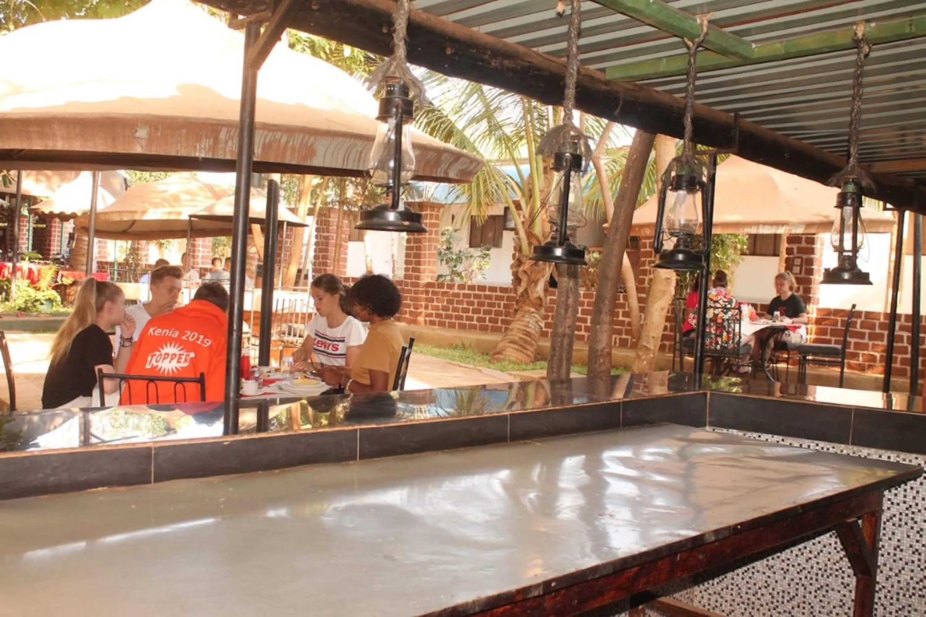 Breakfast in Impala Safari Lodge