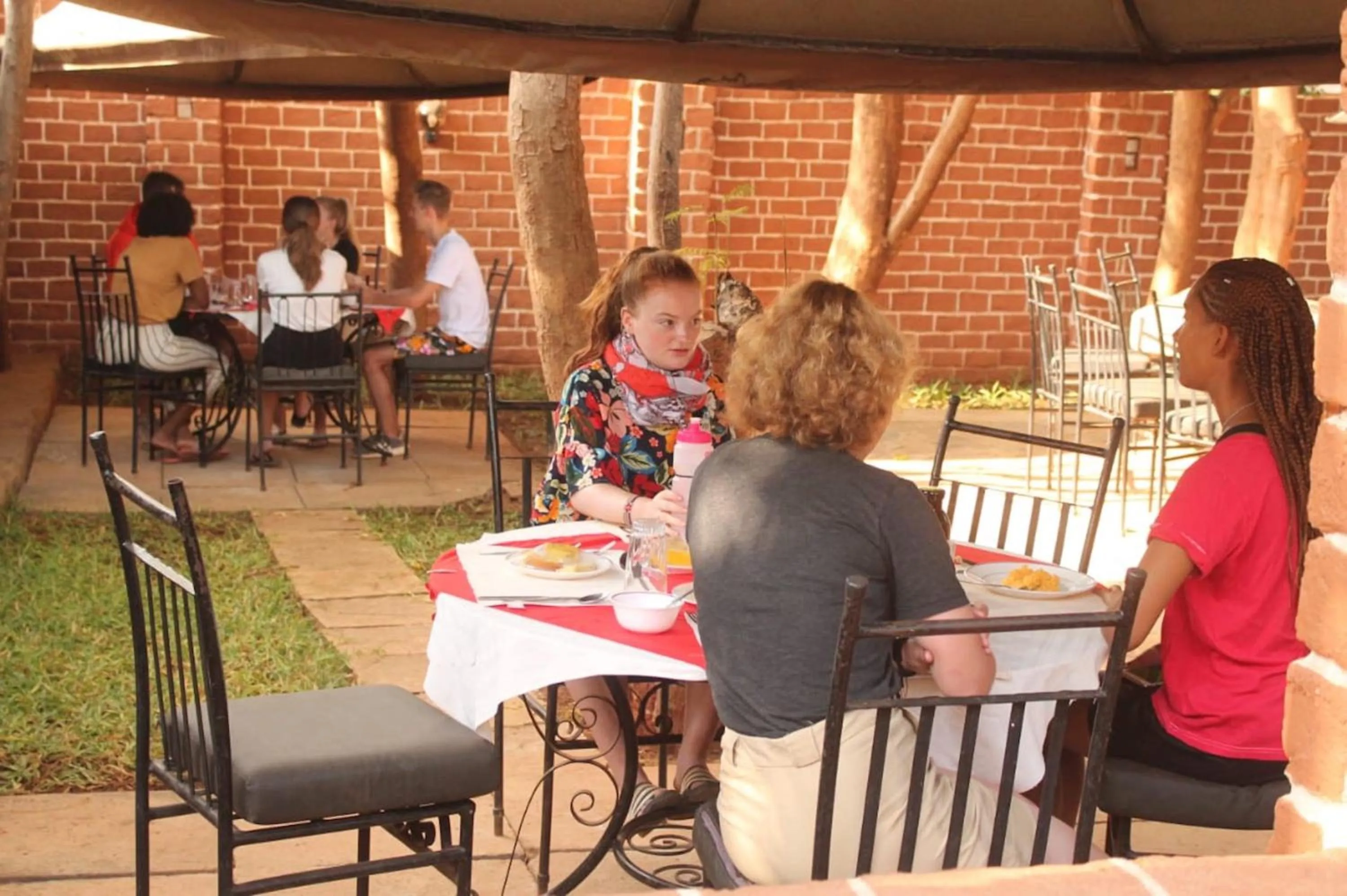 Breakfast in Impala Safari Lodge
