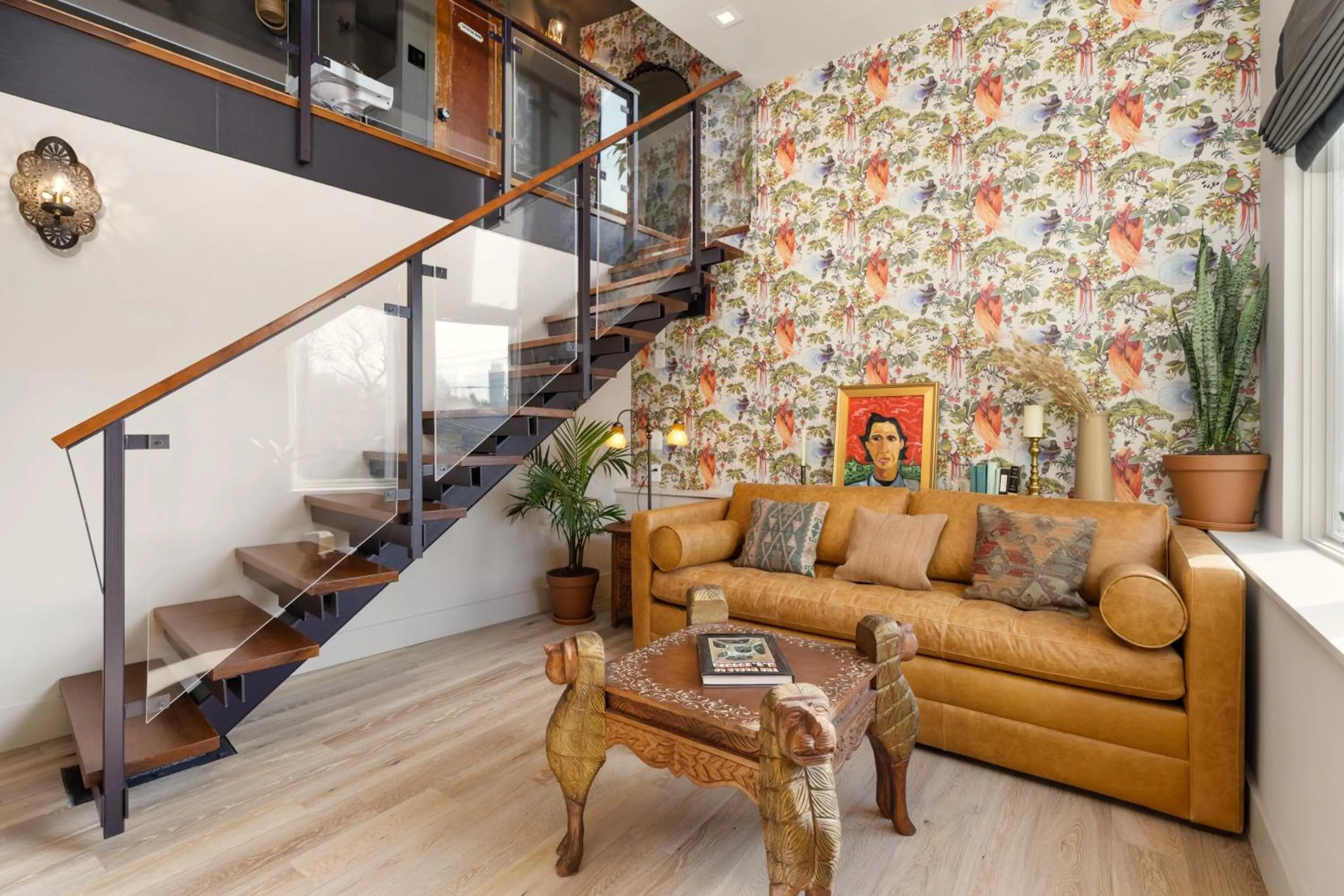 Living room in The Frances Modern Inn