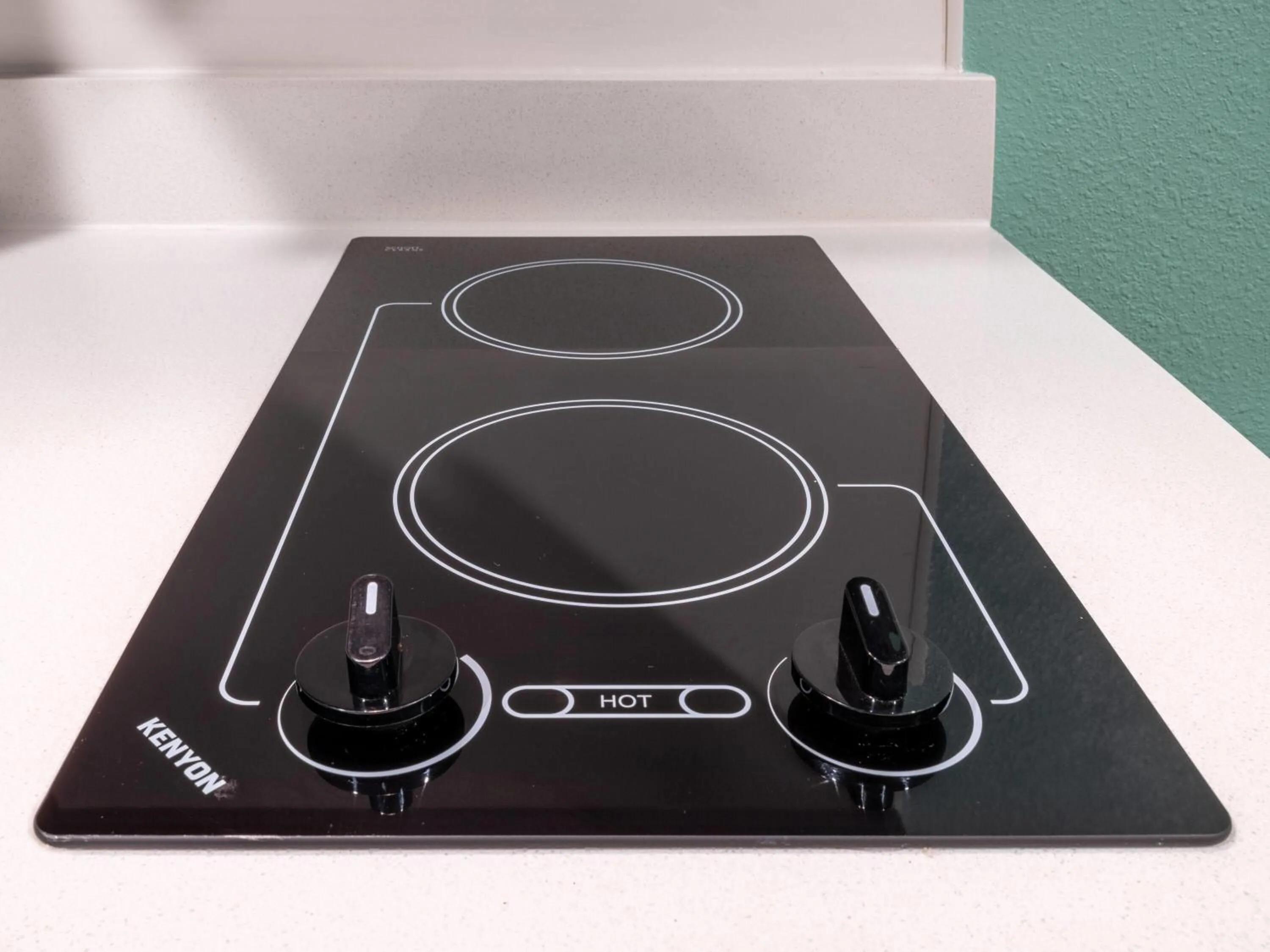 stove in ECHO Suites Extended Stay by Wyndham Fort Worth Alliance