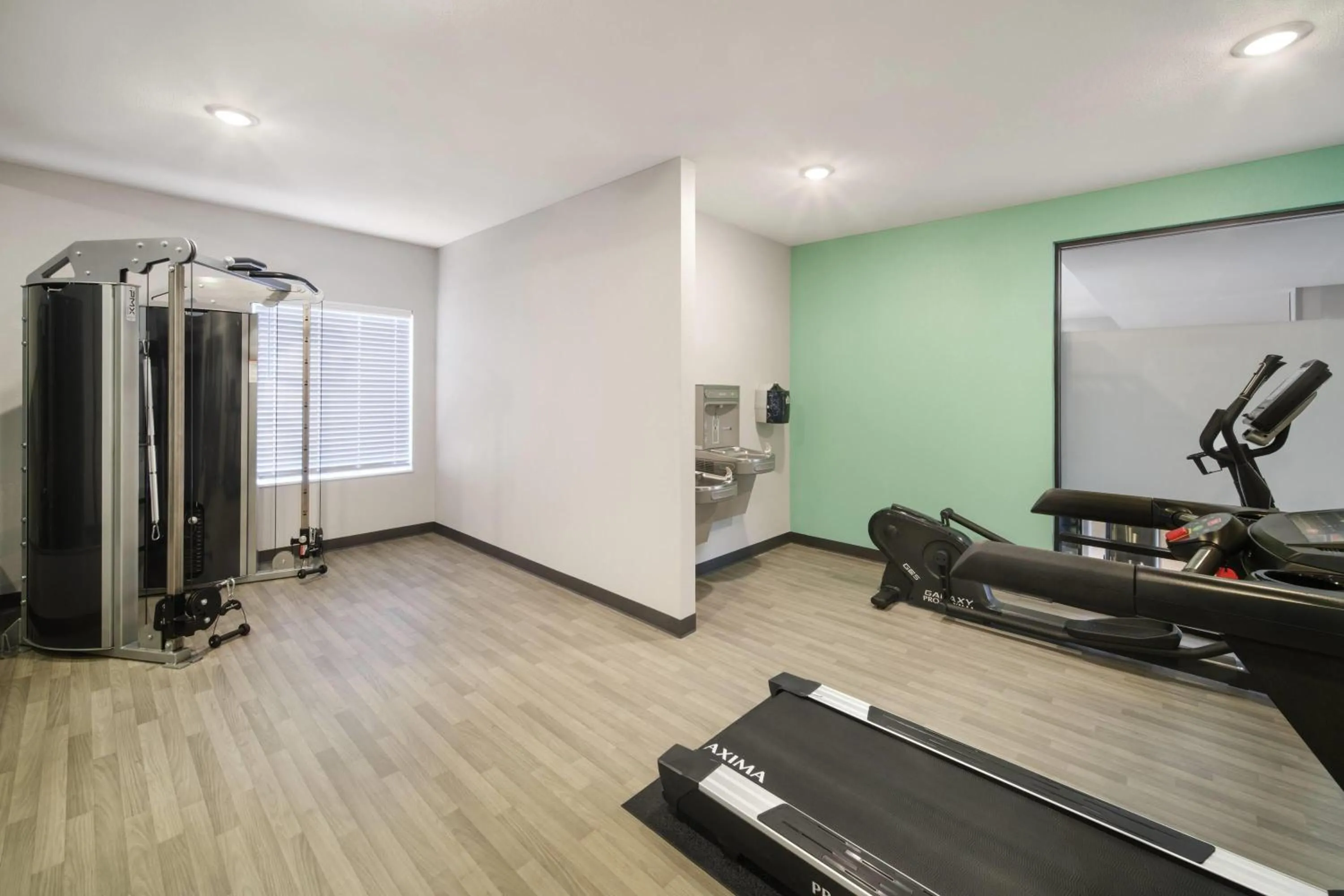 Fitness centre/facilities in ECHO Suites Extended Stay by Wyndham Fort Worth Alliance