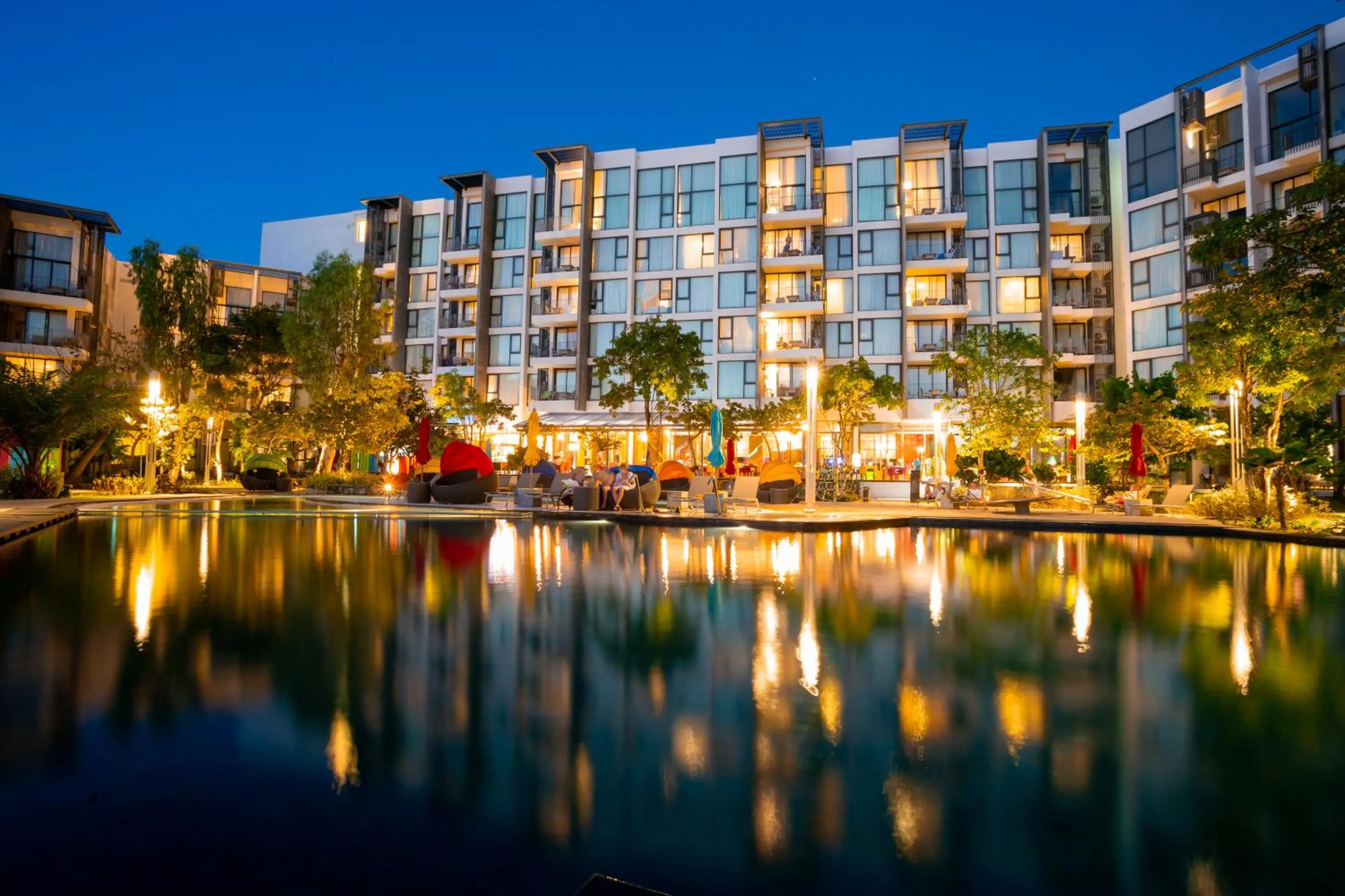 Property building in Cassia Phuket, part of Banyan Group