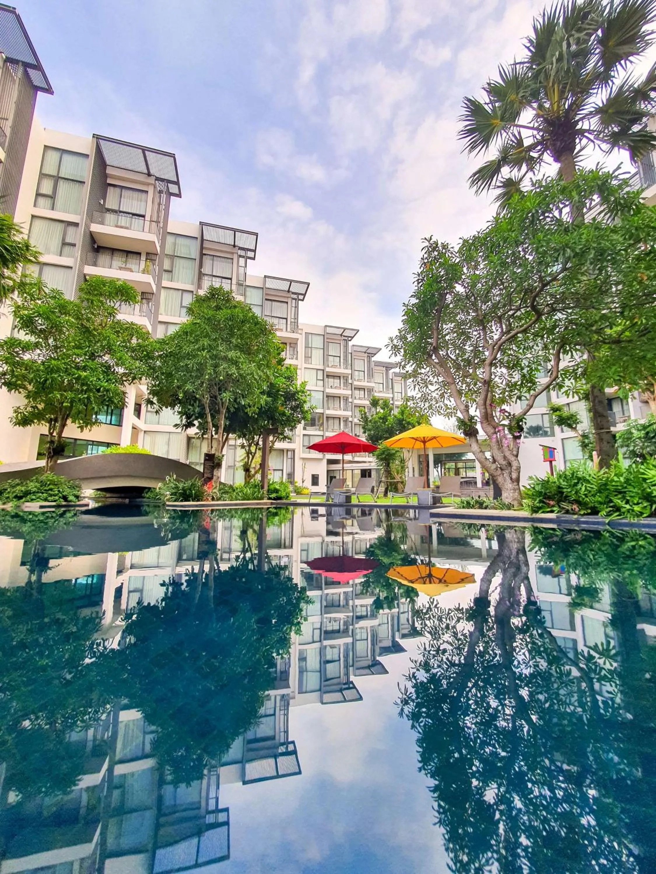 Pool view in Cassia Phuket, part of Banyan Group