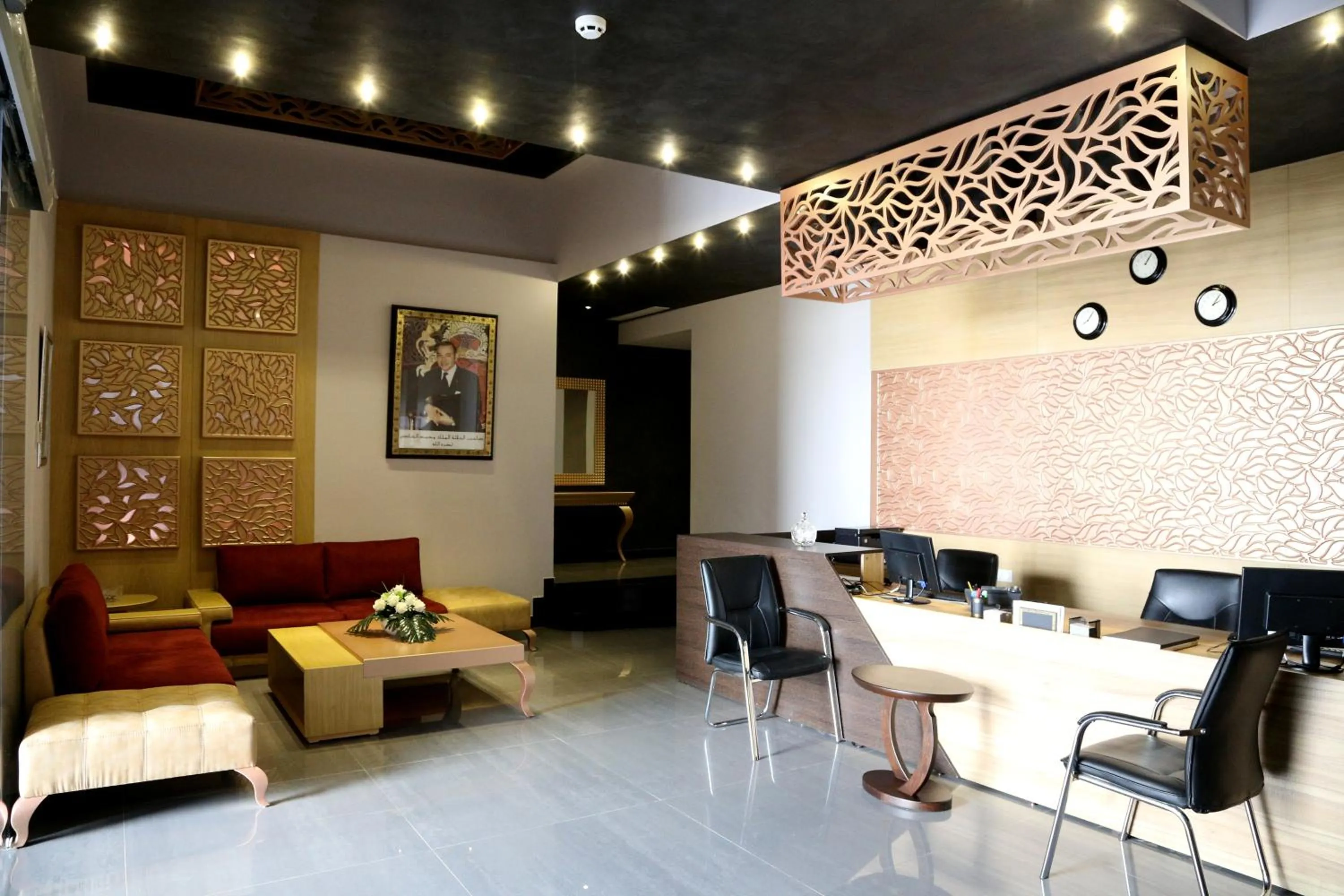 Lobby or reception in Hotel A44