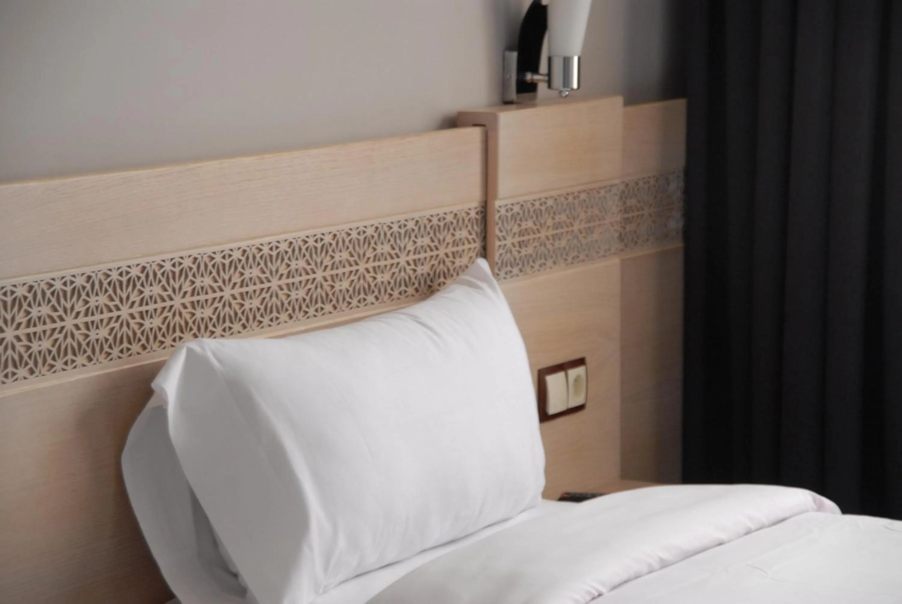 Decorative detail, Bed in Hotel A44