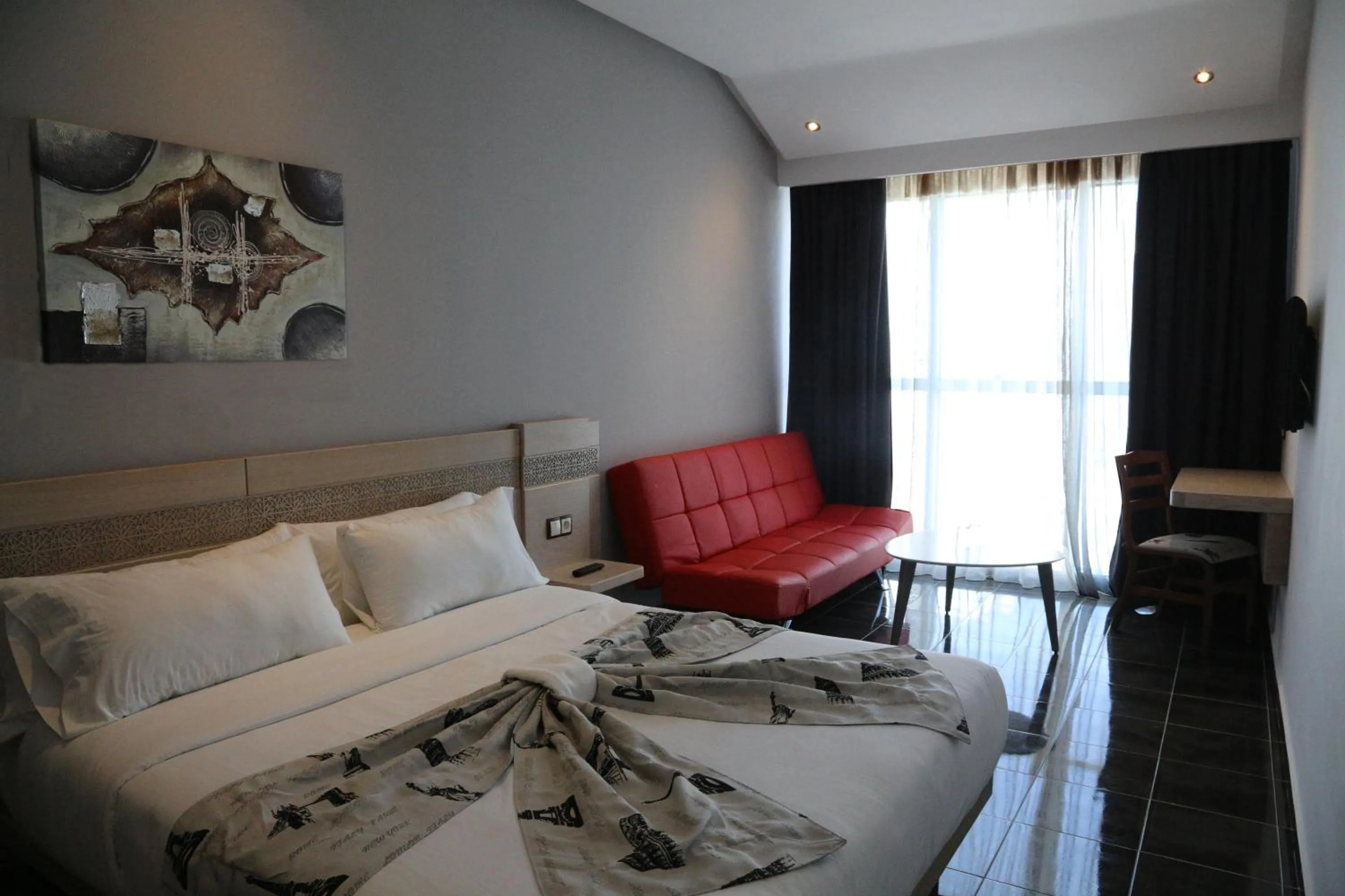 Day, Bed in Hotel A44