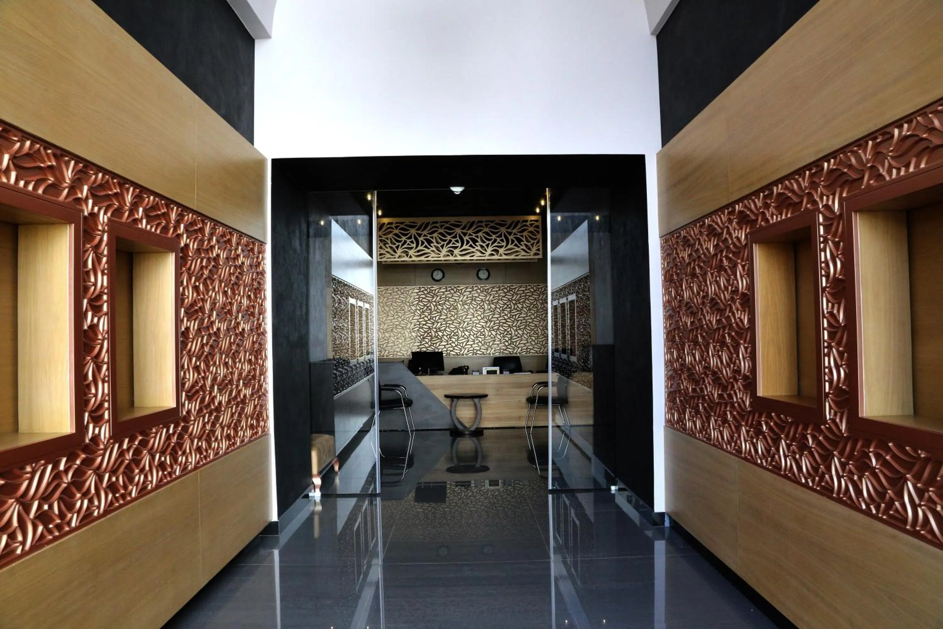 Facade/entrance in Hotel A44