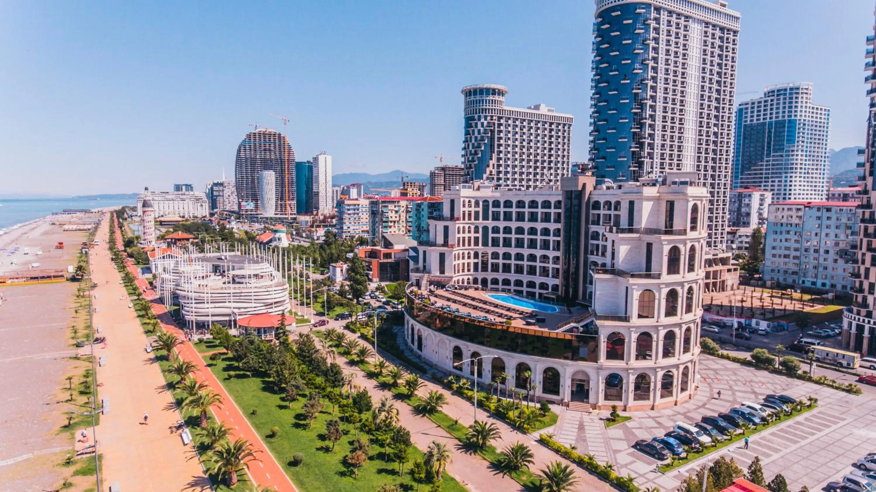 Bird's eye view in Colosseum Marina Hotel