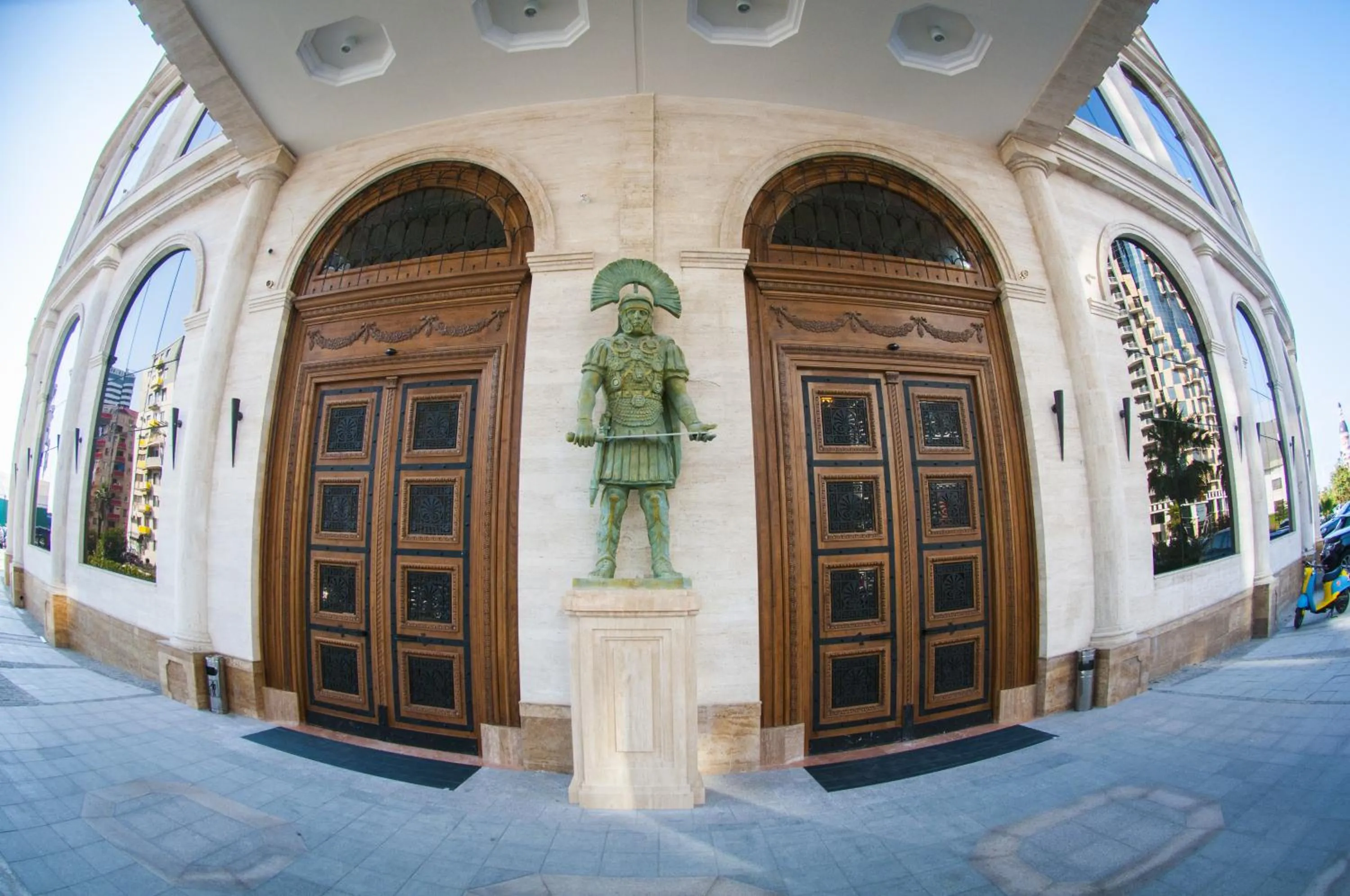 Facade/entrance in Colosseum Marina Hotel