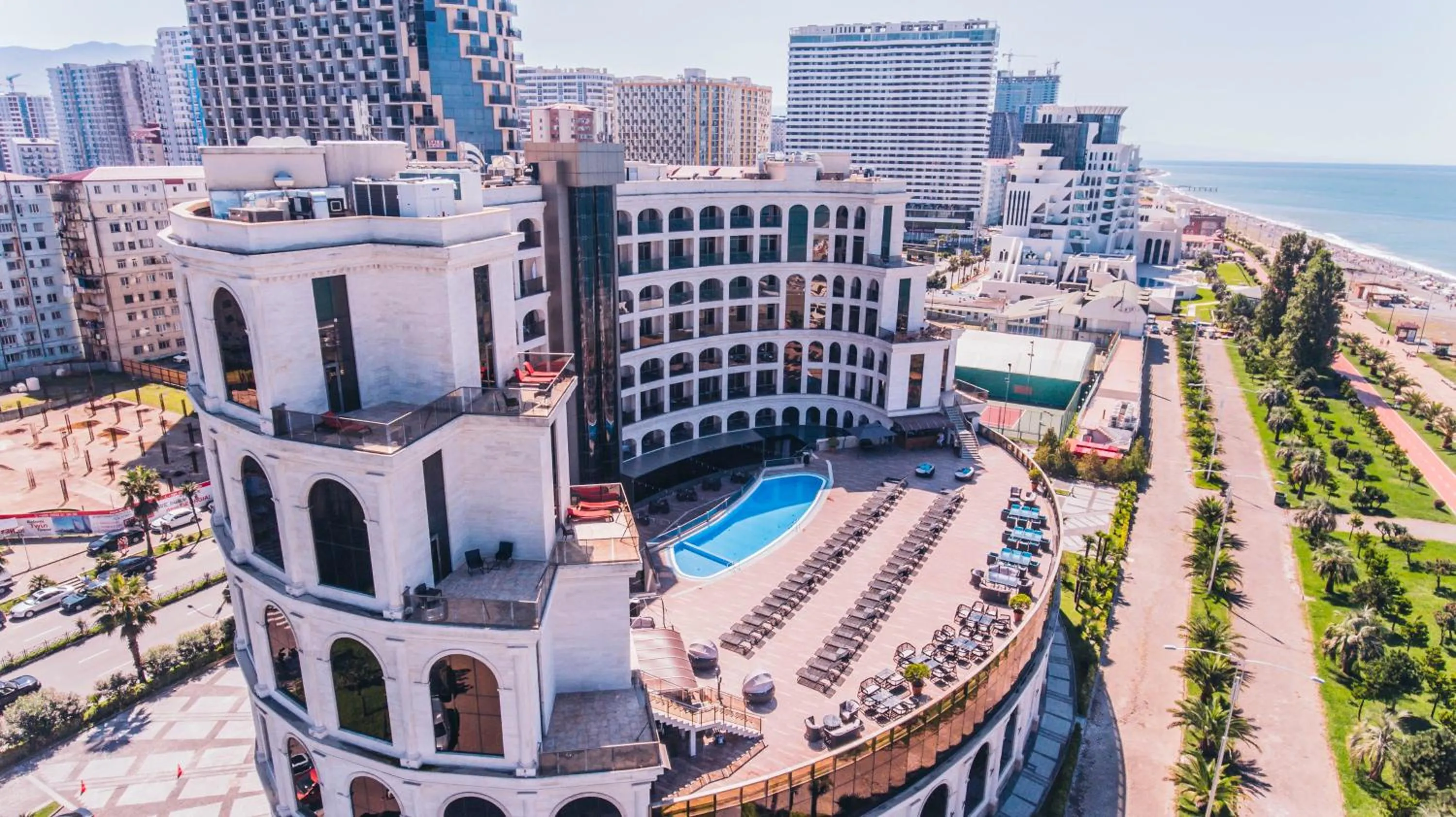 Bird's eye view in Colosseum Marina Hotel