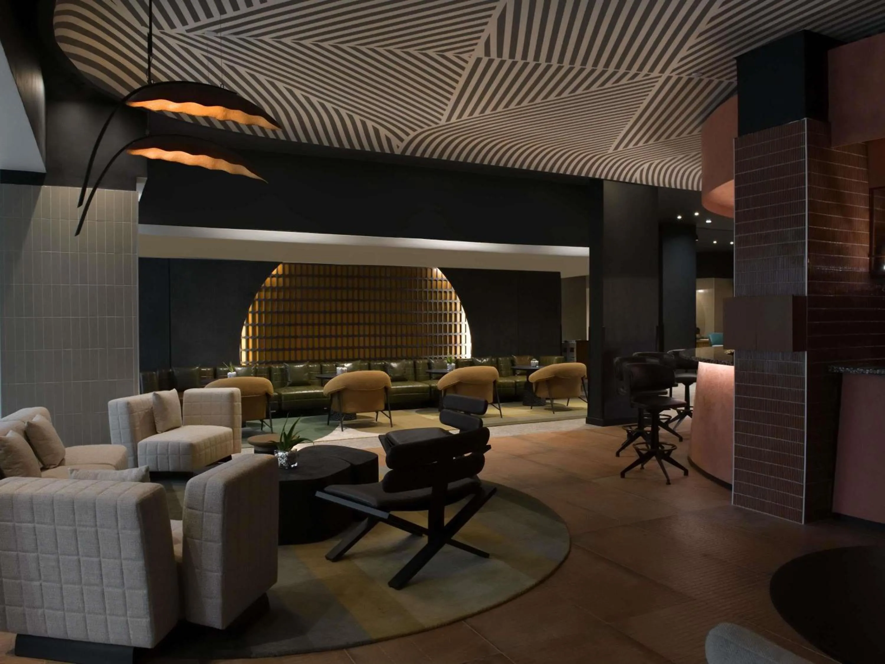 Lounge or bar in Mövenpick Kigali