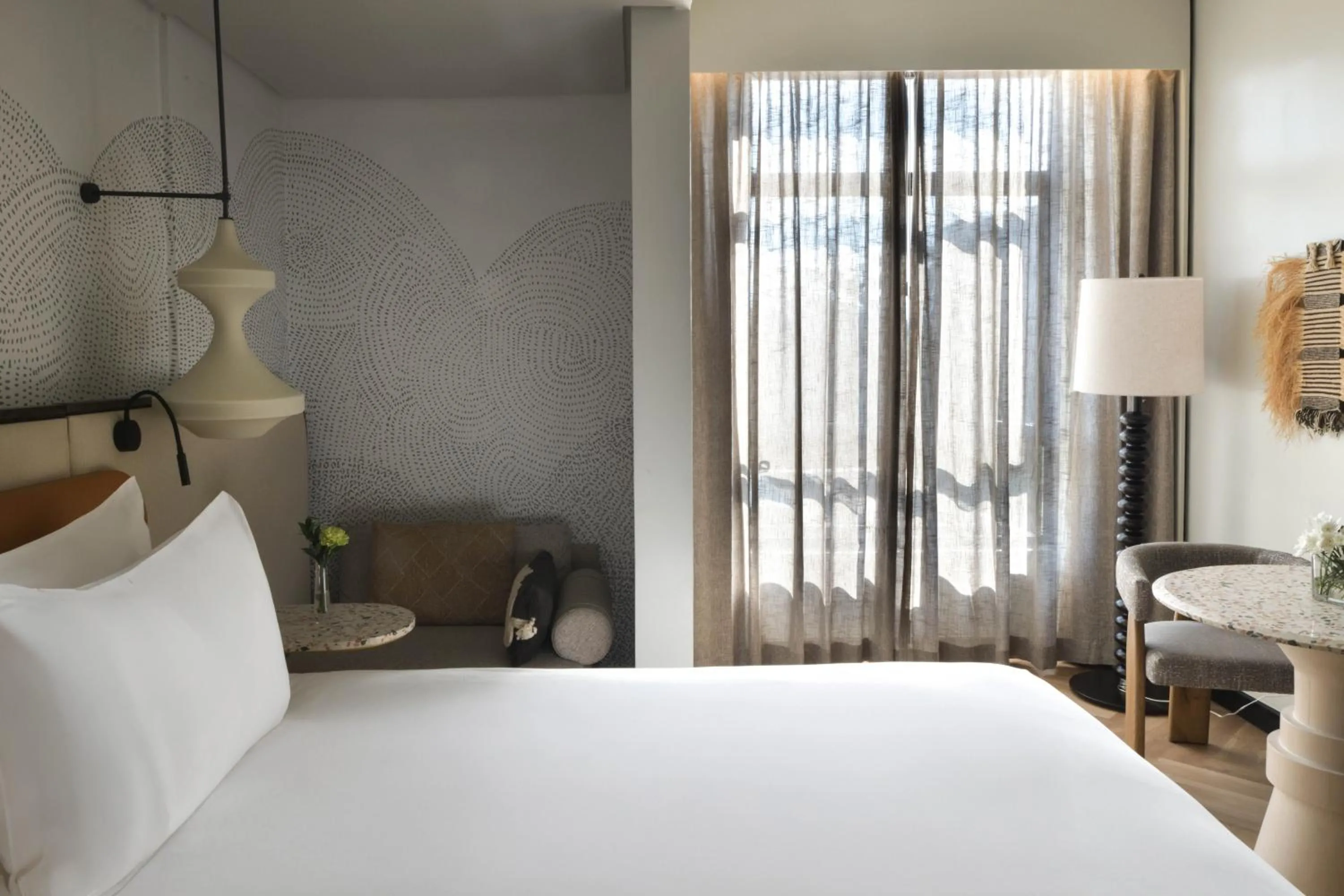 Bed in Mövenpick Kigali