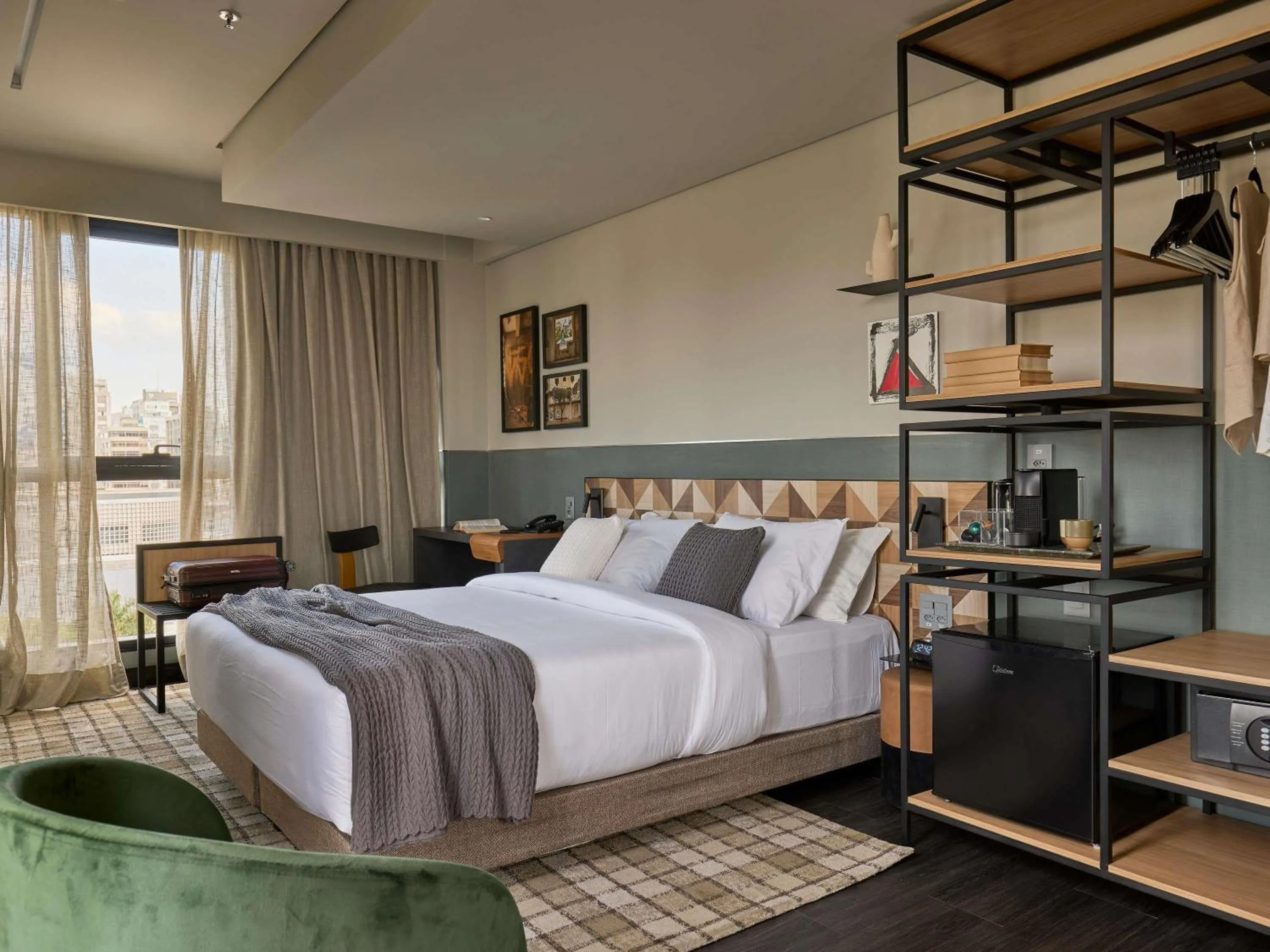 Bedroom, Bed in TRIBE Belo Horizonte Savassi