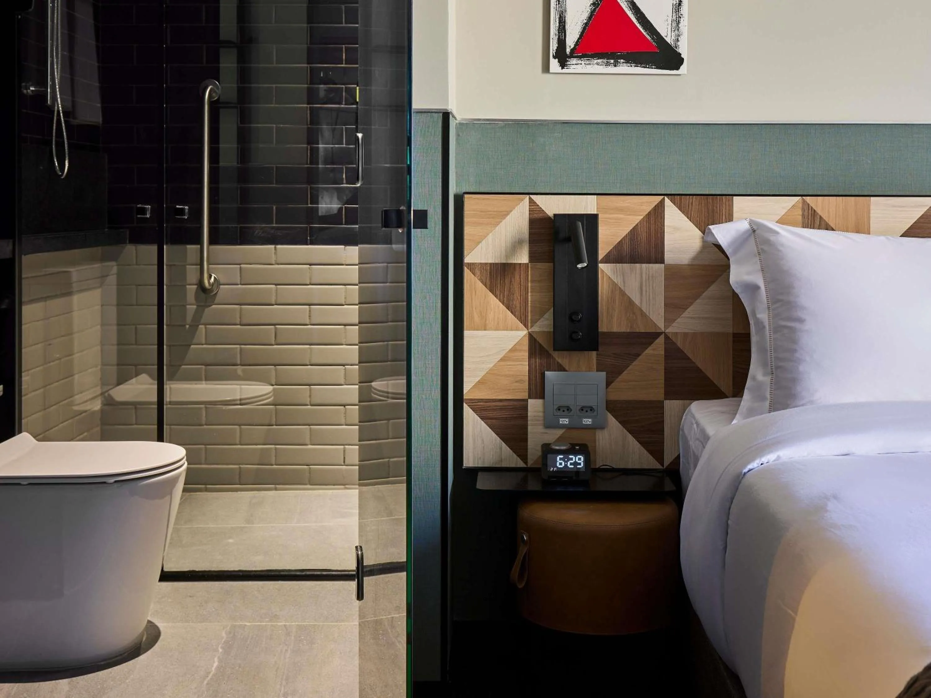 Bedroom, Bed in TRIBE Belo Horizonte Savassi