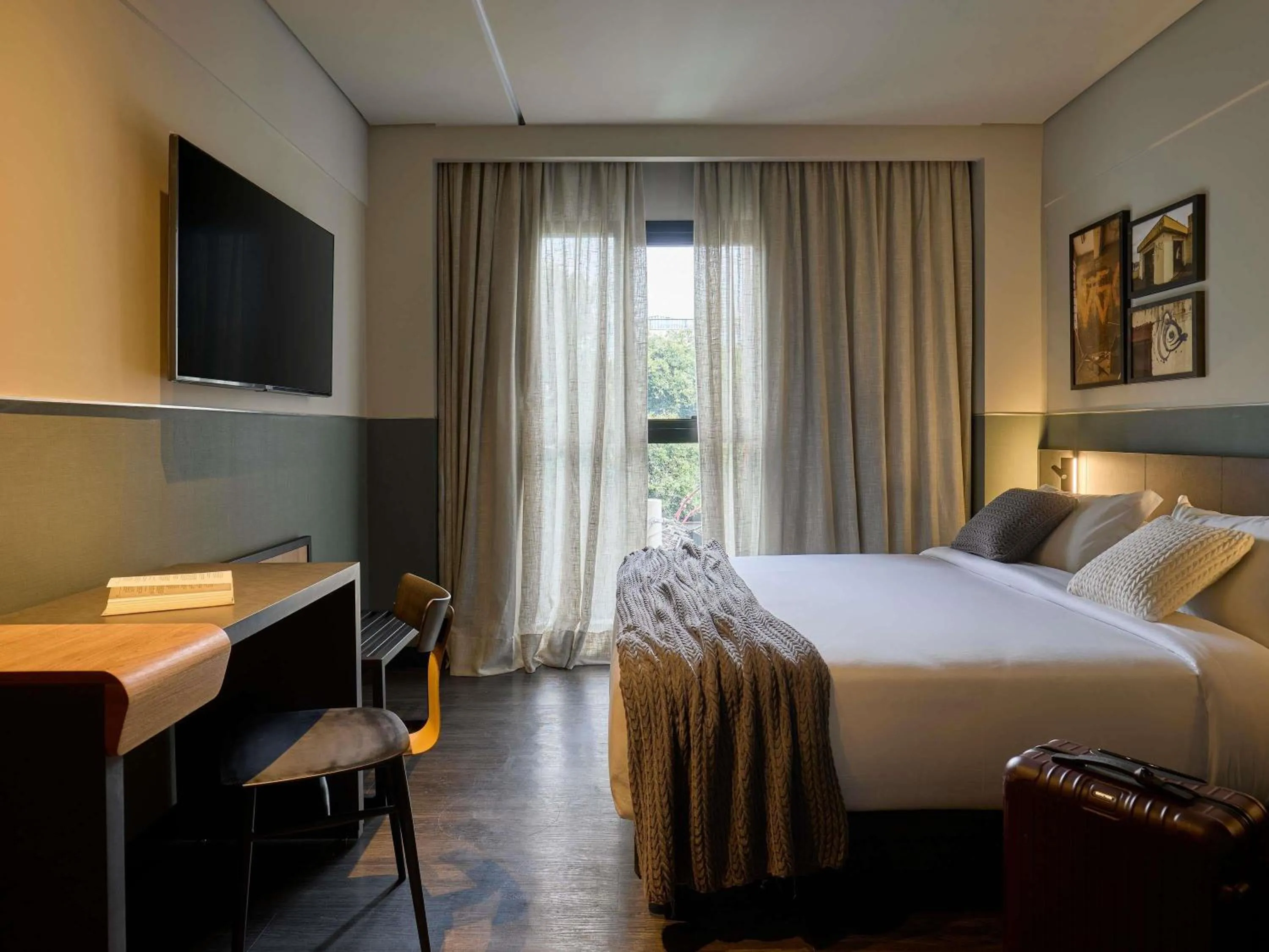 Bedroom, Bed in TRIBE Belo Horizonte Savassi