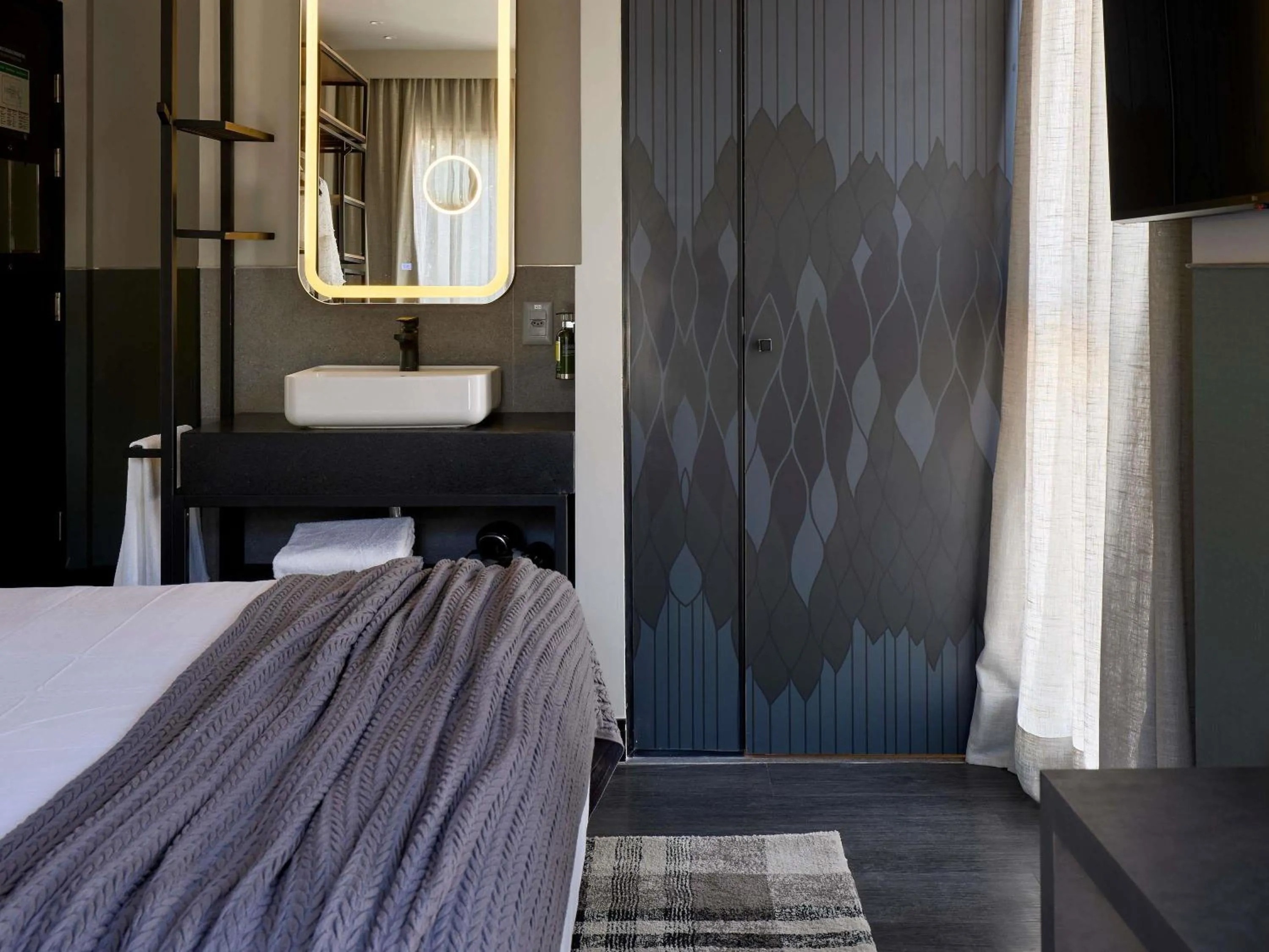 Bedroom, Bed in TRIBE Belo Horizonte Savassi