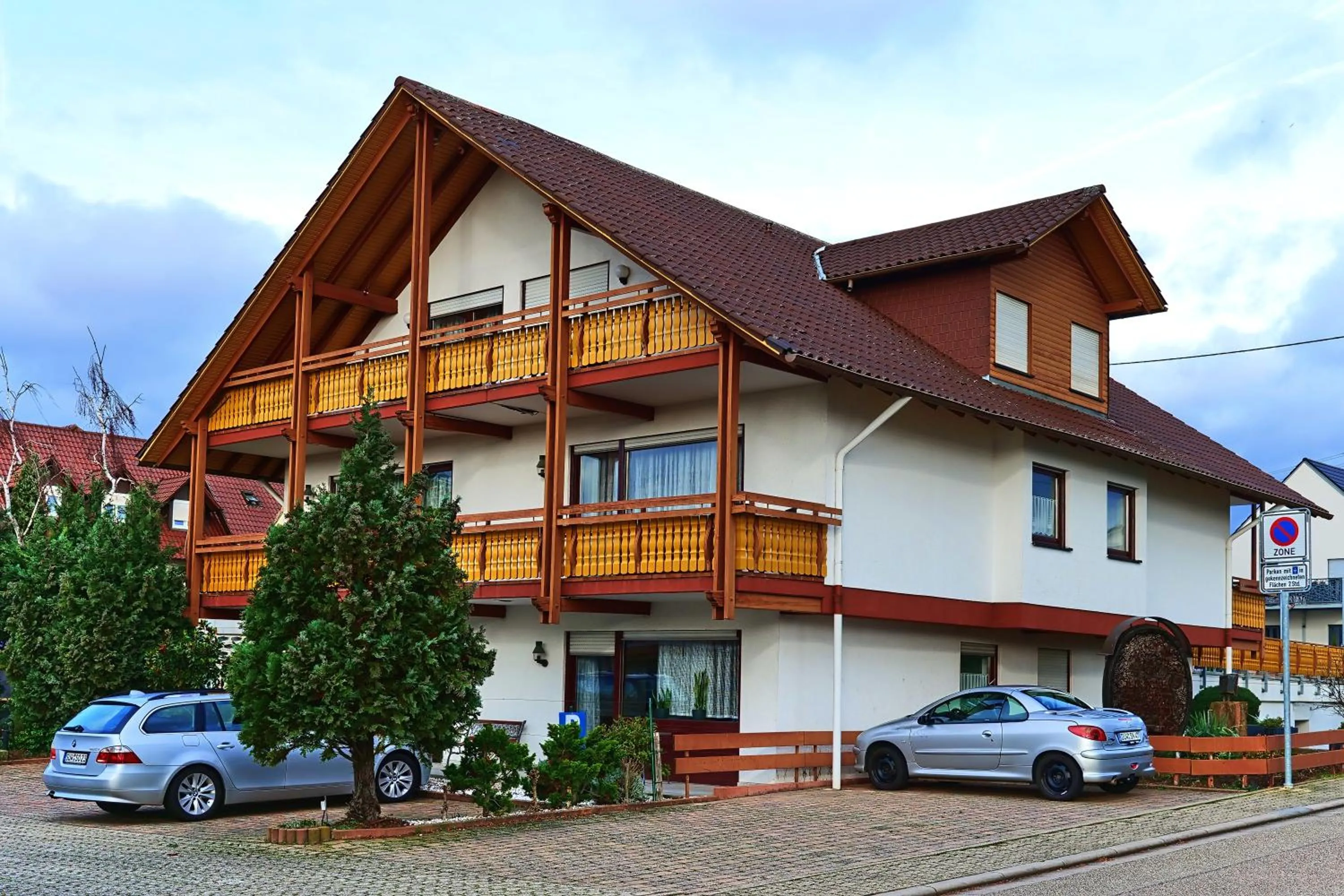 Property building in Hotel Garni Sebastian