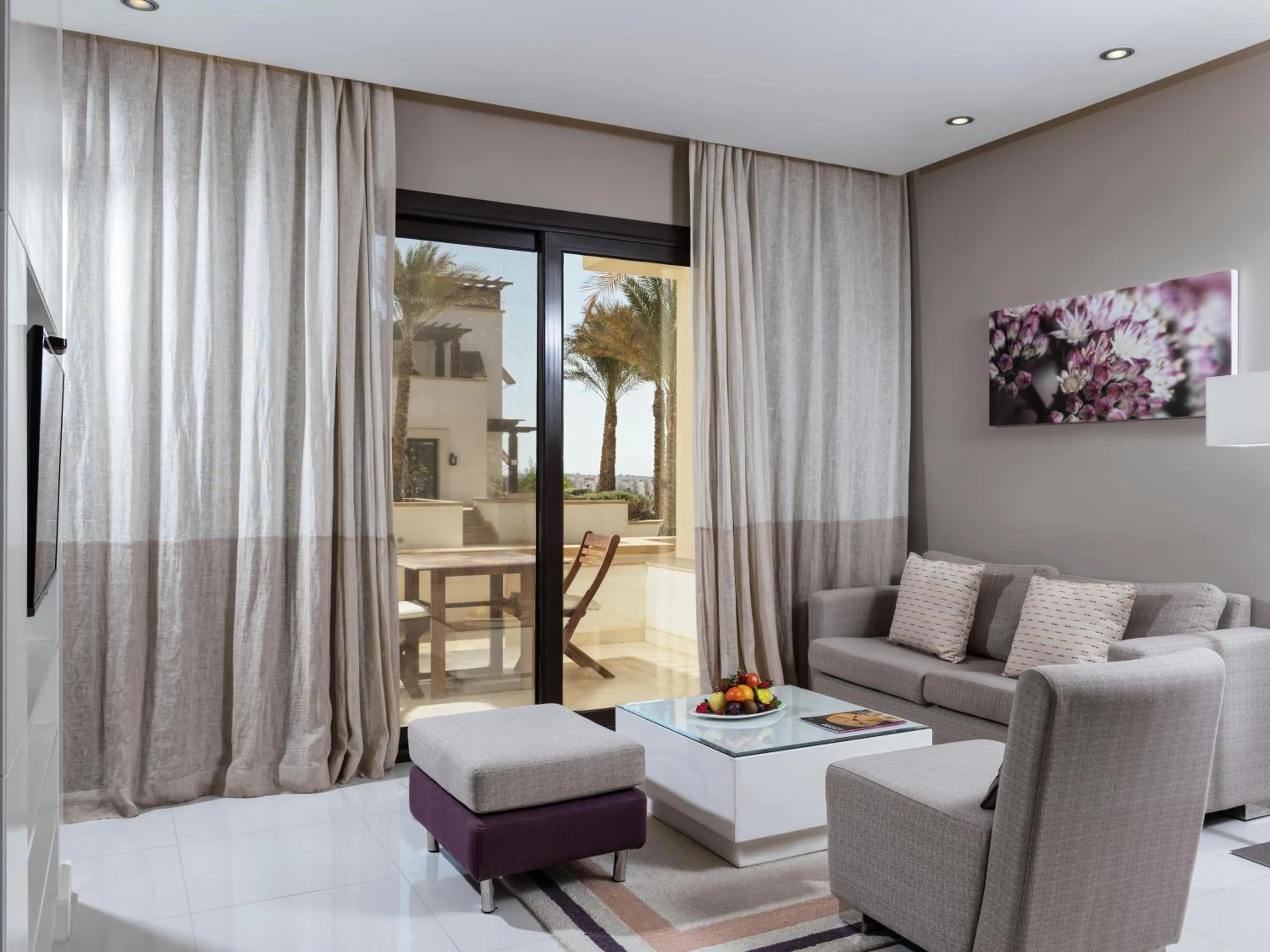 View (from property/room), Bed in Ancient Sands Golf Resort and Residences